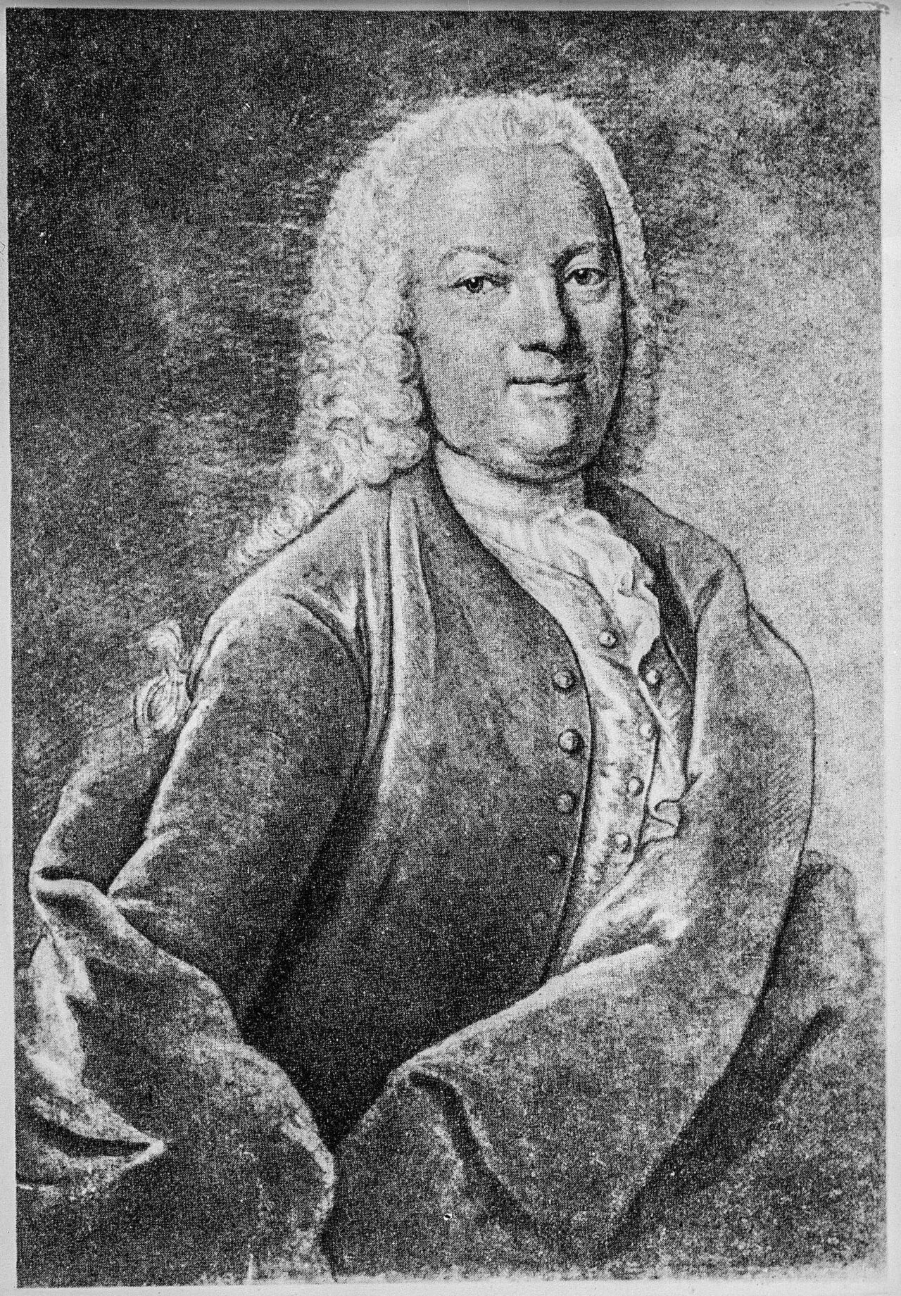 Porträt von Johann Georg Pisendel (1687–1755) – Gedenkseite