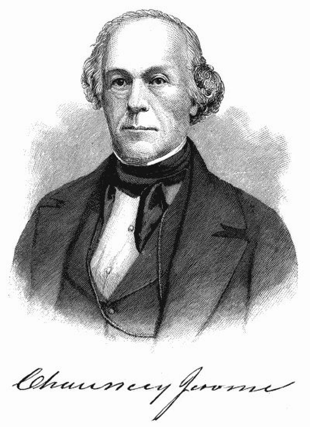 Porträt von Chauncey Jerome (1793–1868) – Gedenkseite