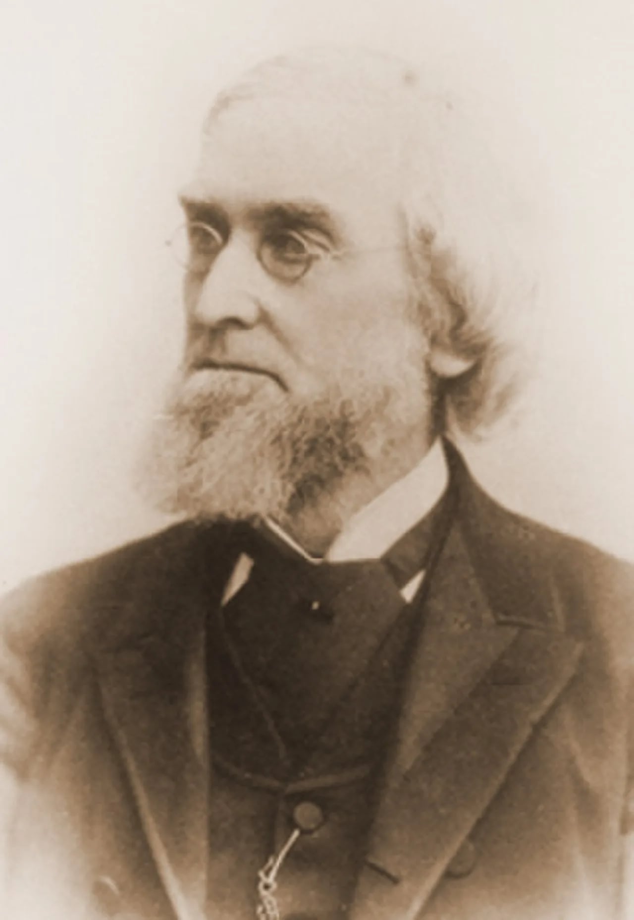 Porträt von Chauncey N. Olds (1816–1890) – Gedenkseite