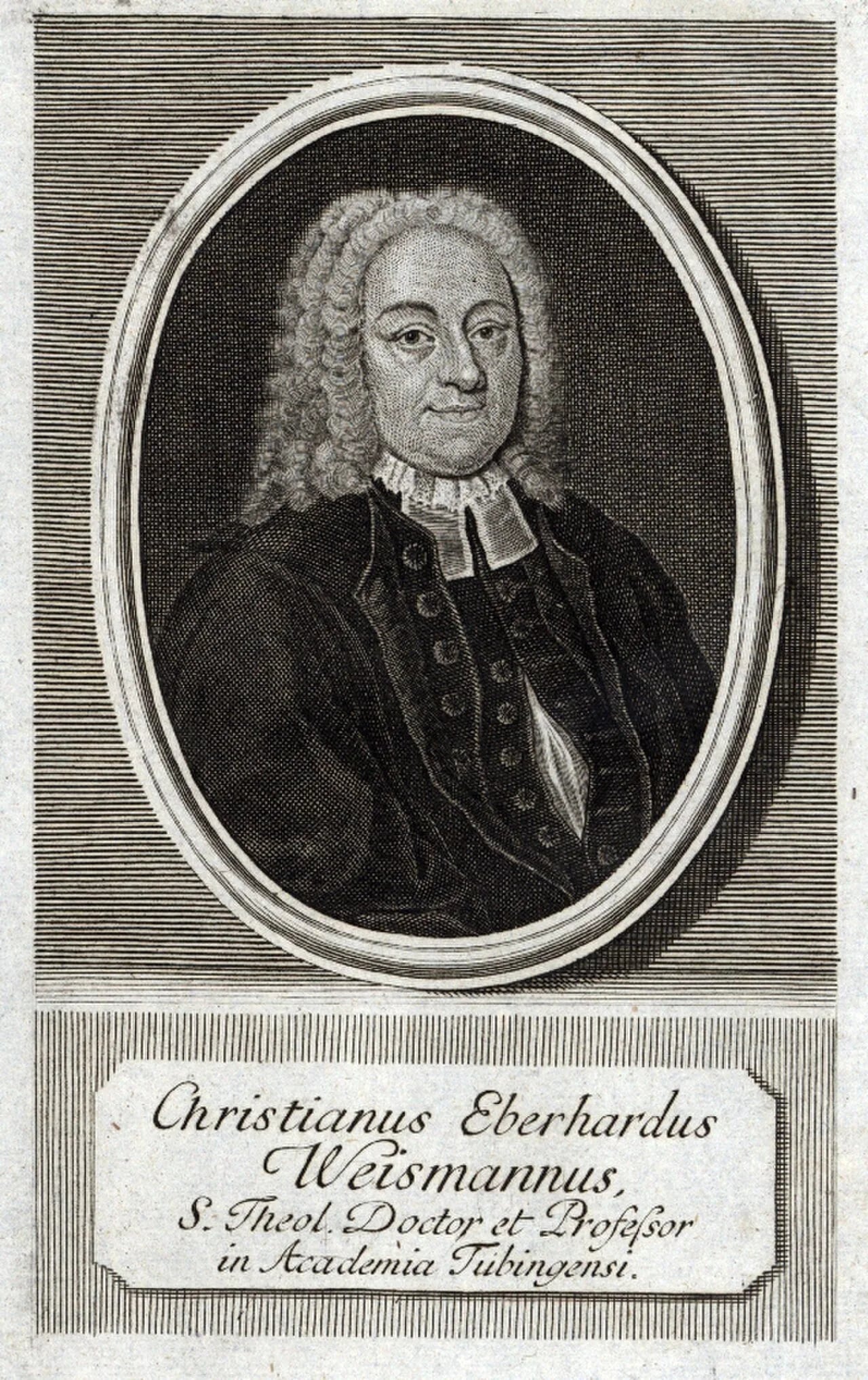 Portrait of Christian Eberhard Weißmann (1677–1747) – memorial page
