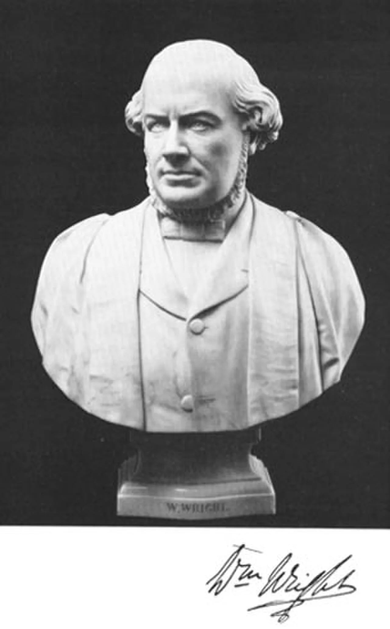Porträt von William Wright (1830–1889) – Gedenkseite