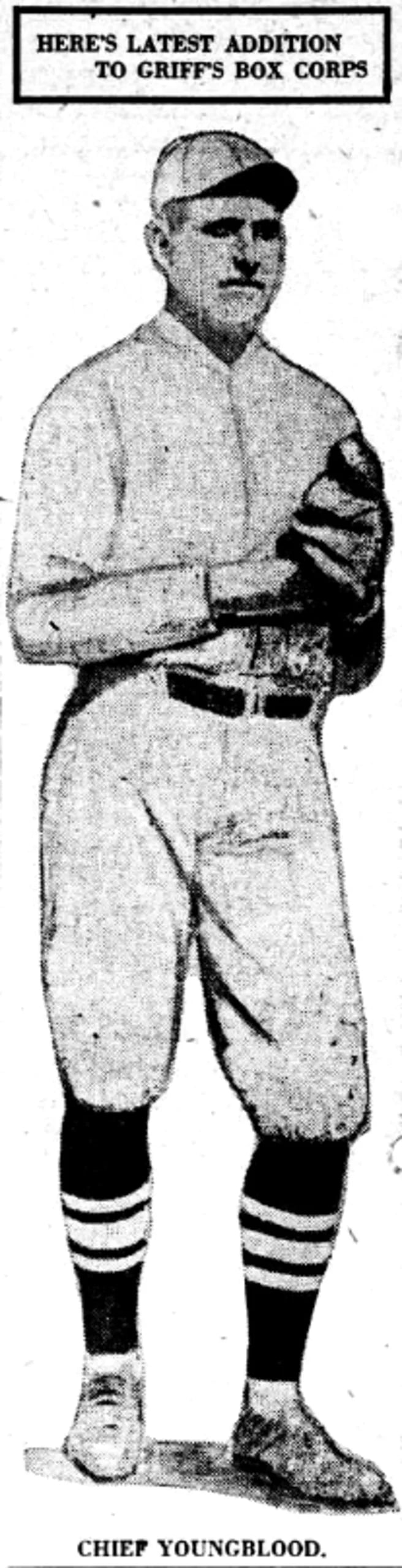Portrait of Chief Youngblood (1900–1968) – memorial page