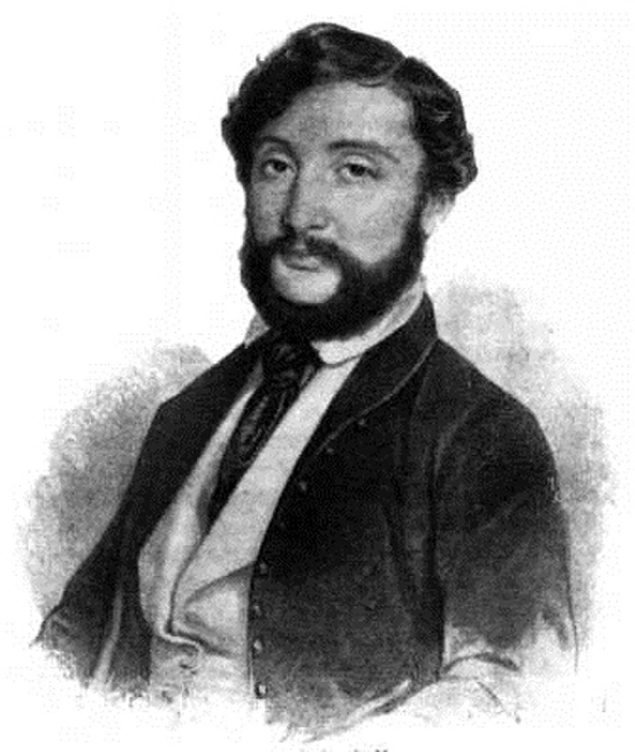 Porträt von Lajos Kuthy (1813–1864) – Gedenkseite