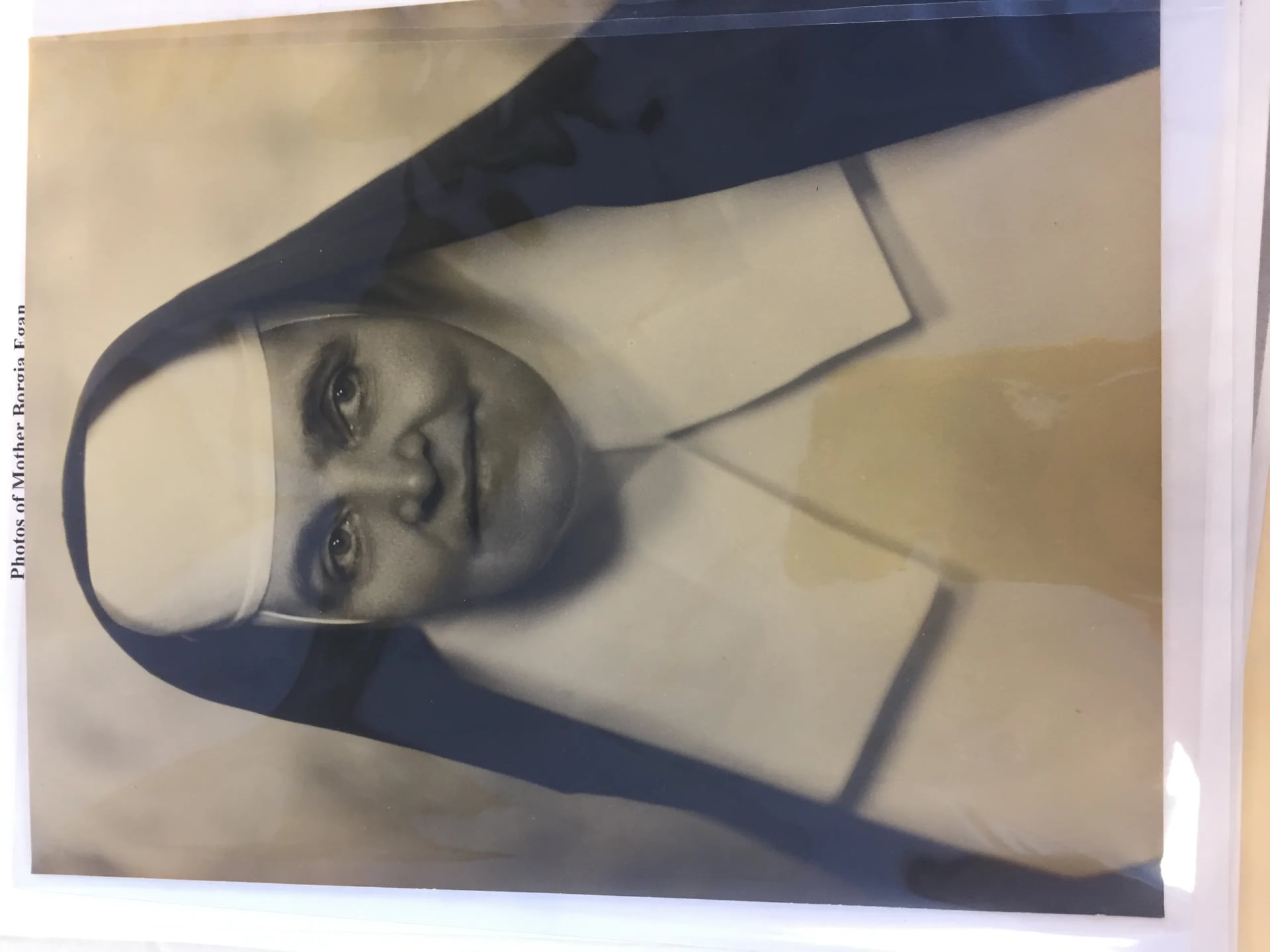 Porträt von Mother Borgia Egan (1876–1962) – Gedenkseite