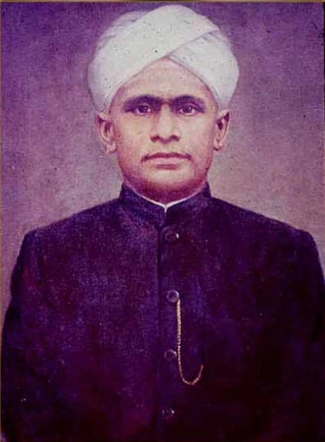 Porträt von Azhakathu Padmanabha Kurup (1869–1931) – Gedenkseite