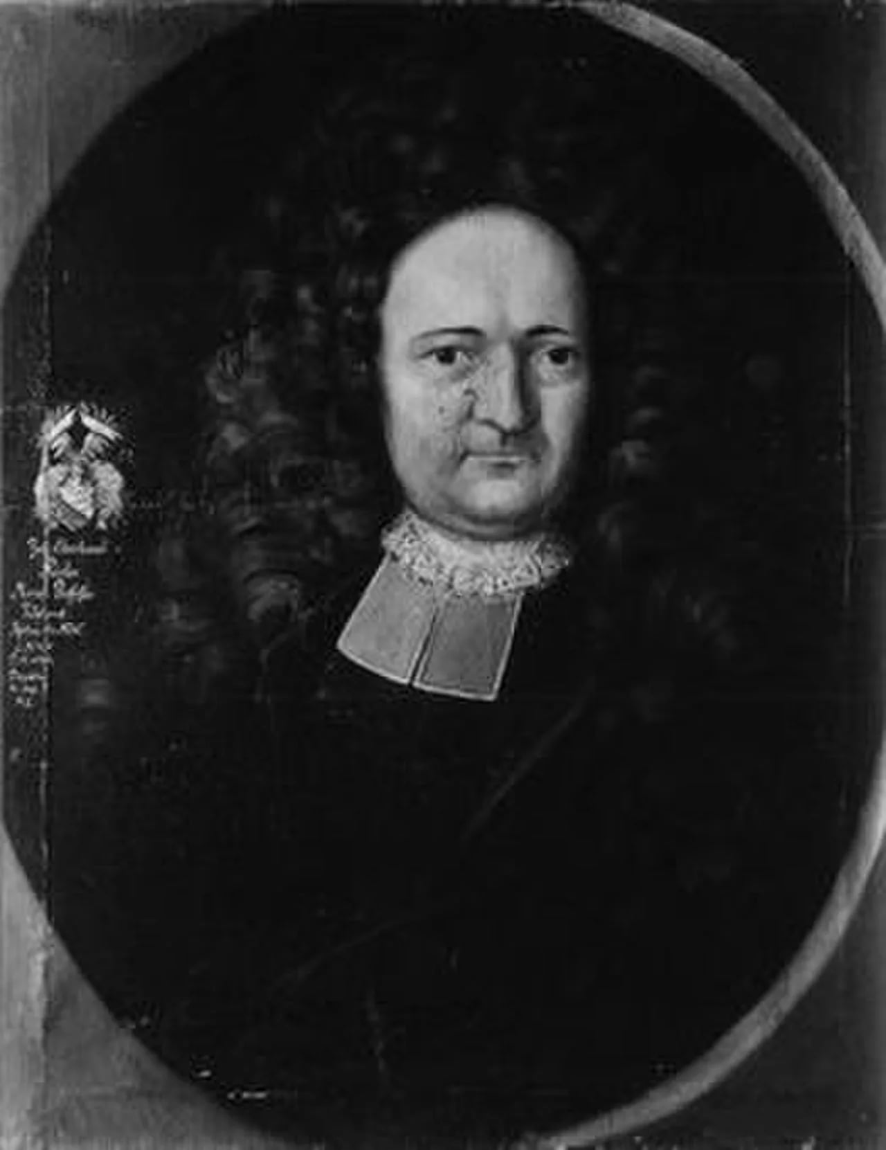 Porträt von Johann Eberhard Rösler (1668–1733) – Gedenkseite