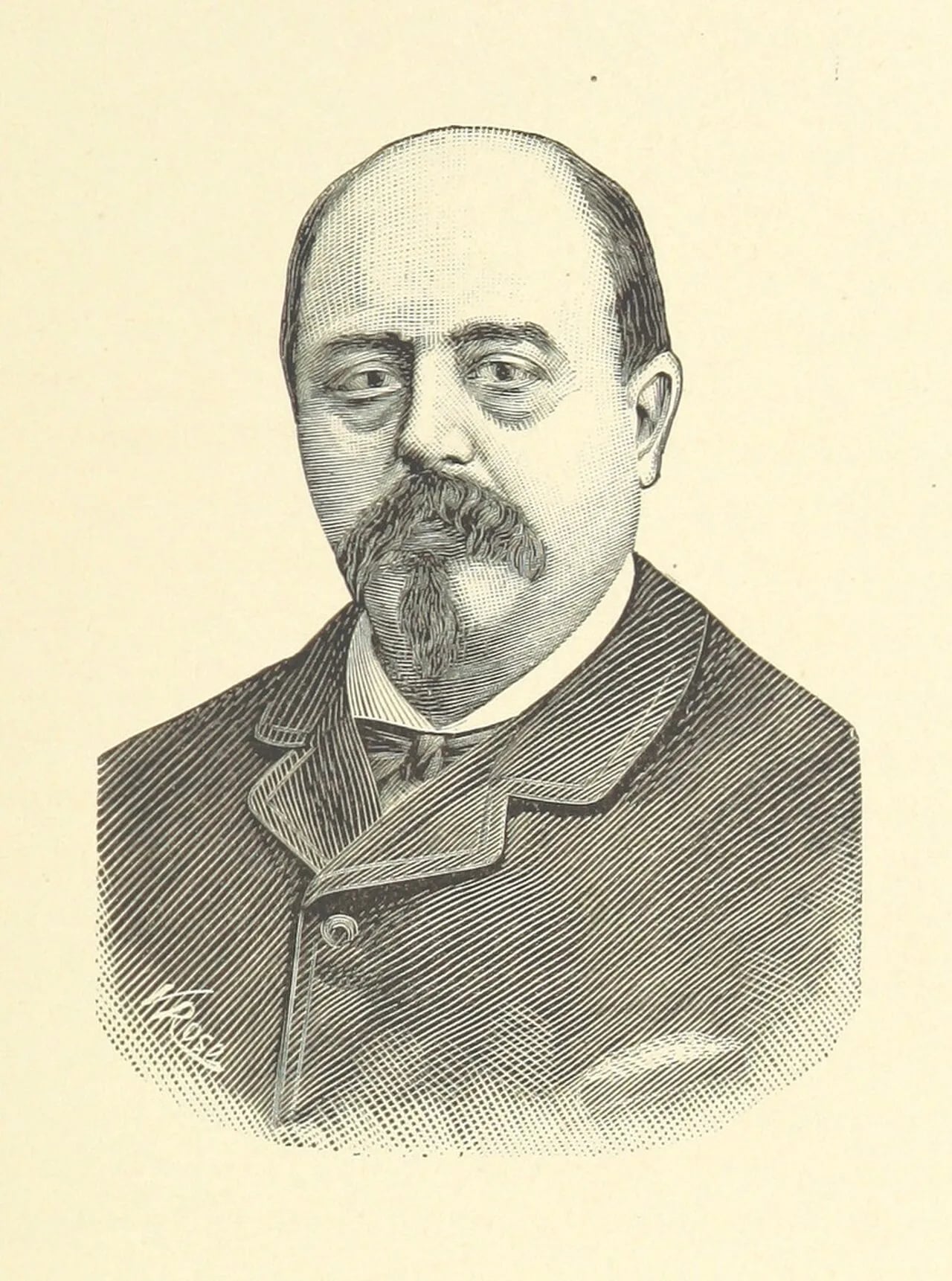 Porträt von Charles Lefebvre du Grosriez (1843–1912) – Gedenkseite