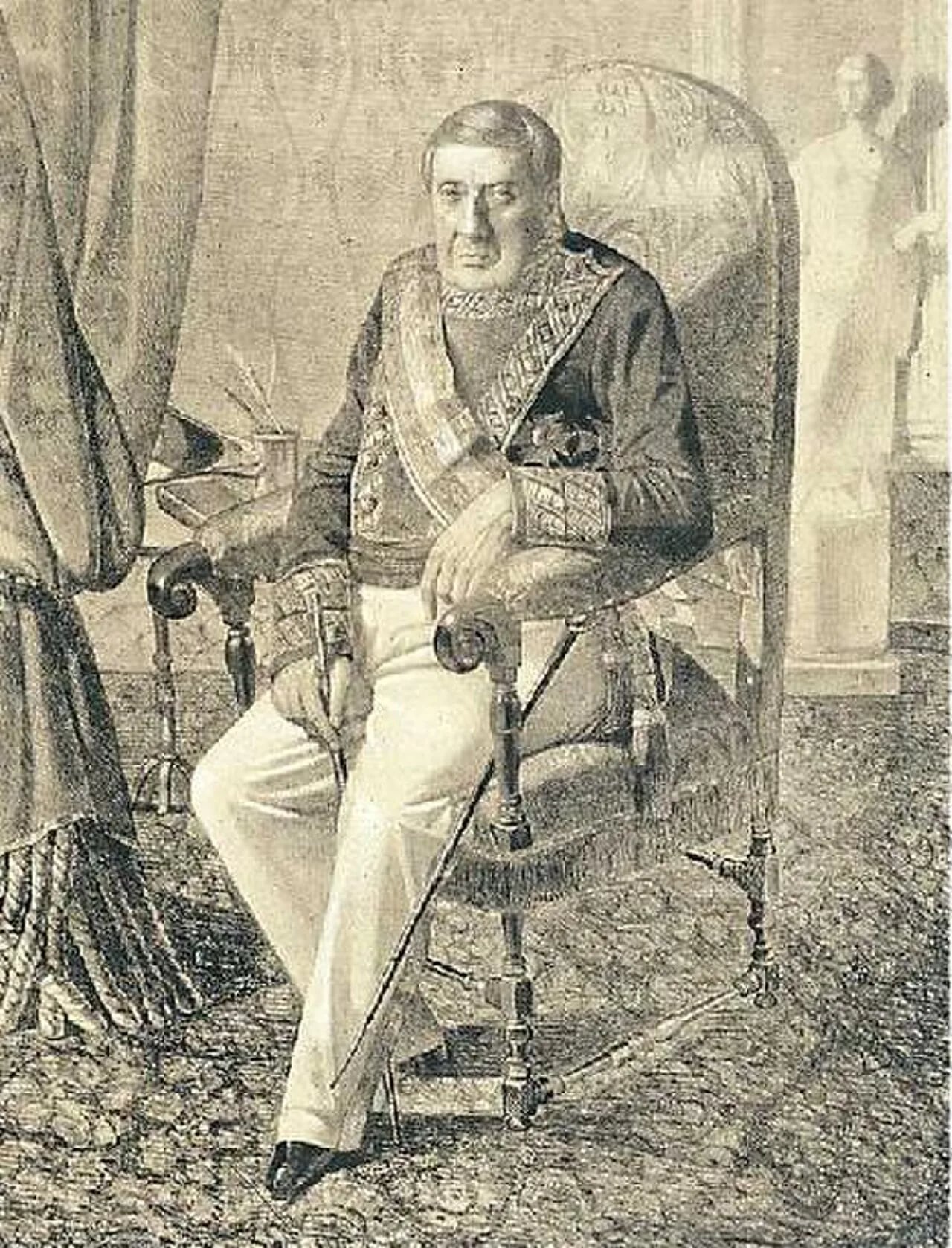 Portrait of Juan Ramírez Orozco (1764–1852) – memorial page