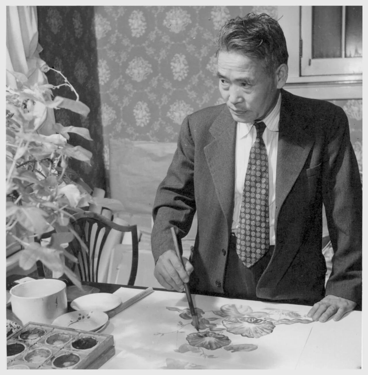 Porträt von Chiura Obata (1885–1975) – Gedenkseite
