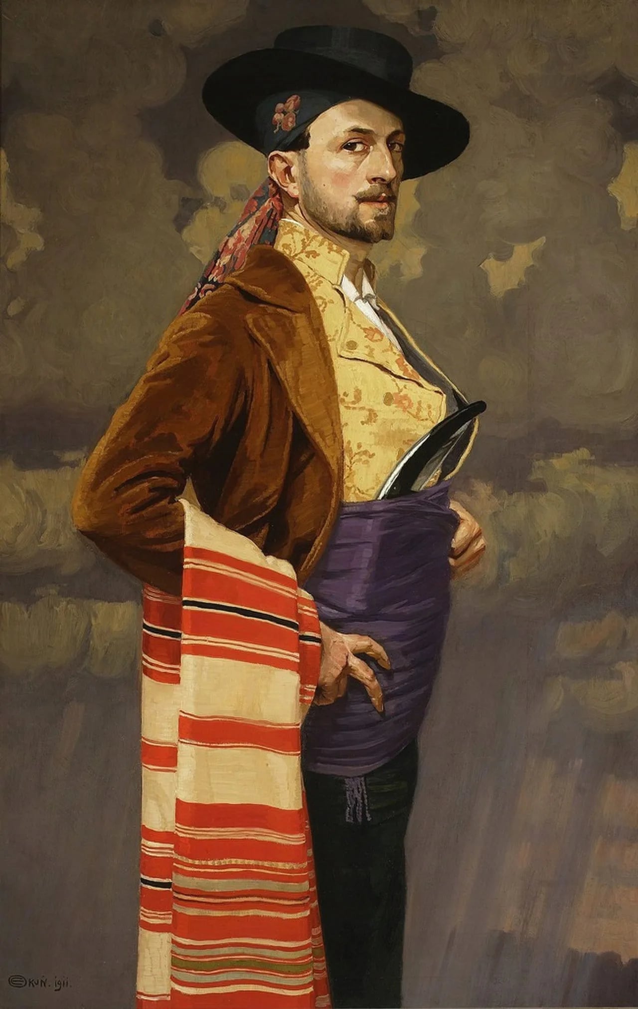 Portrait of Edward Okuń (1872–1945) – memorial page