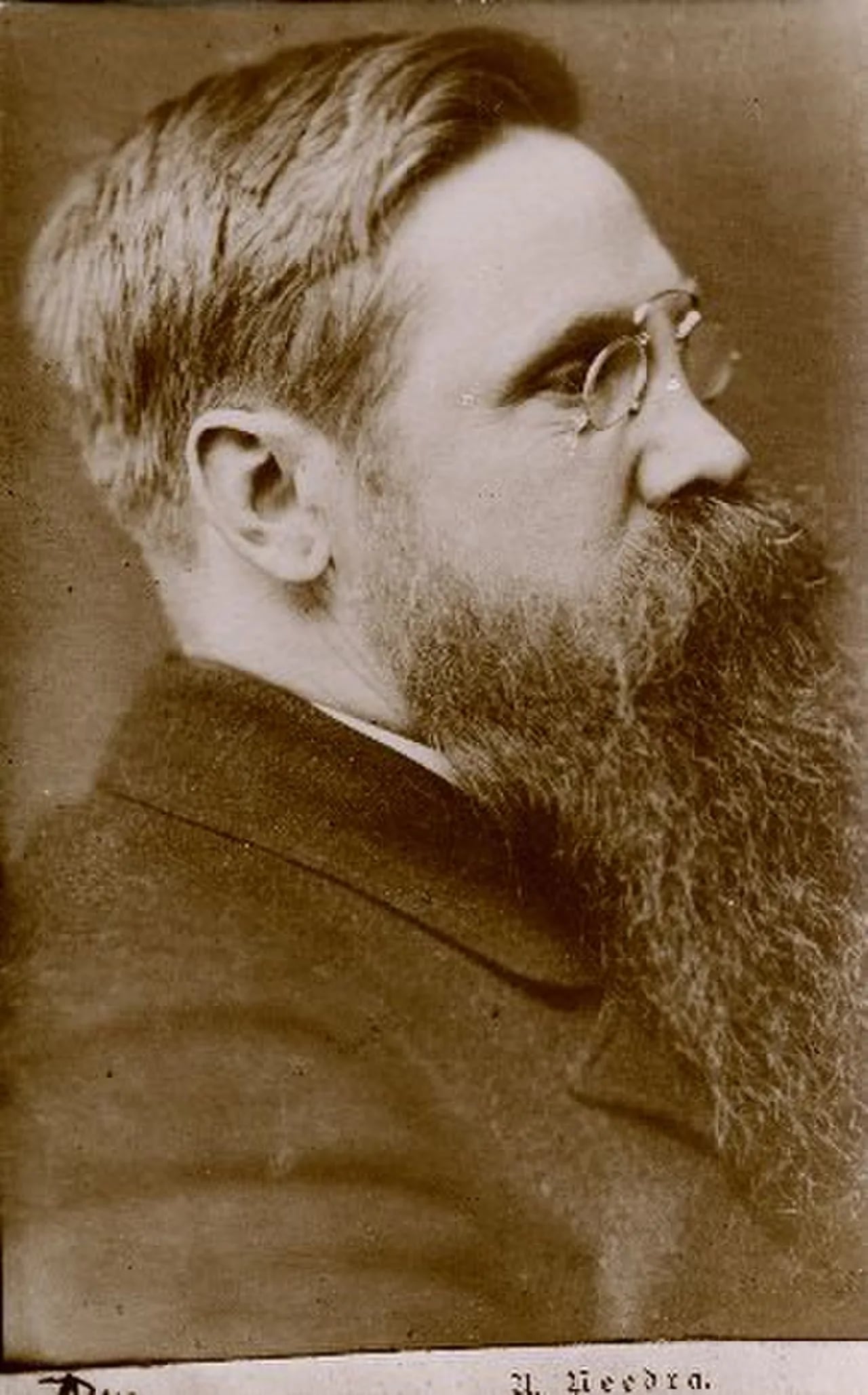 Portrait of Andrievs Niedra (1871–1942) – memorial page