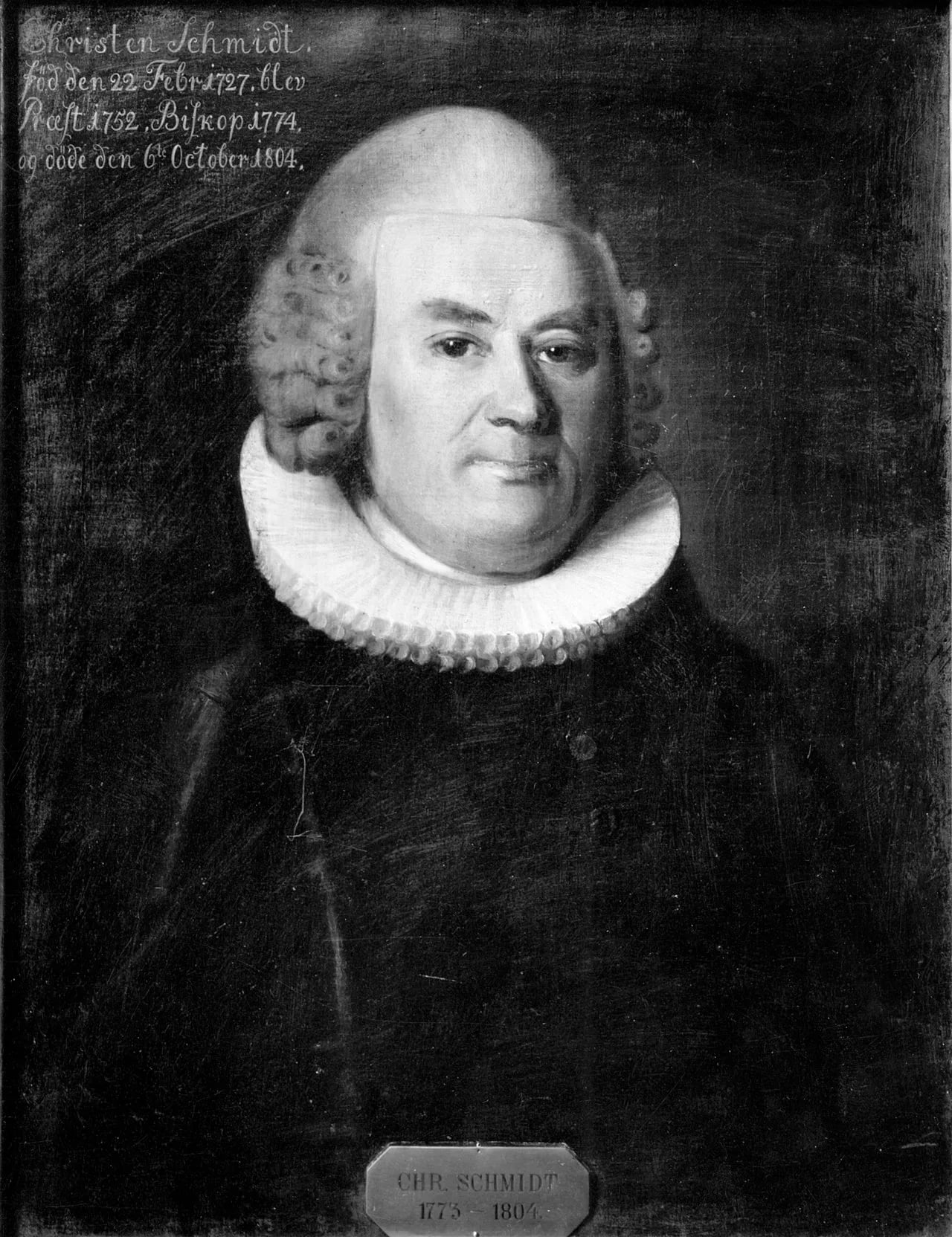 Porträt von Christen Schmidt (1727–1804) – Gedenkseite