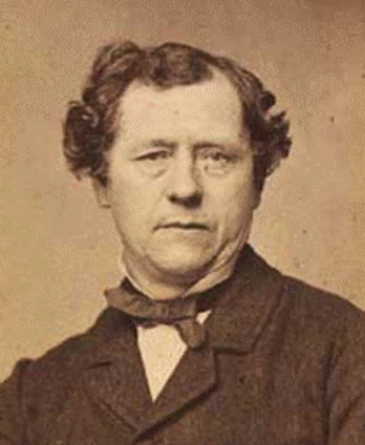 Portrait of Christian Julius Hansen (1814–1875) – memorial page