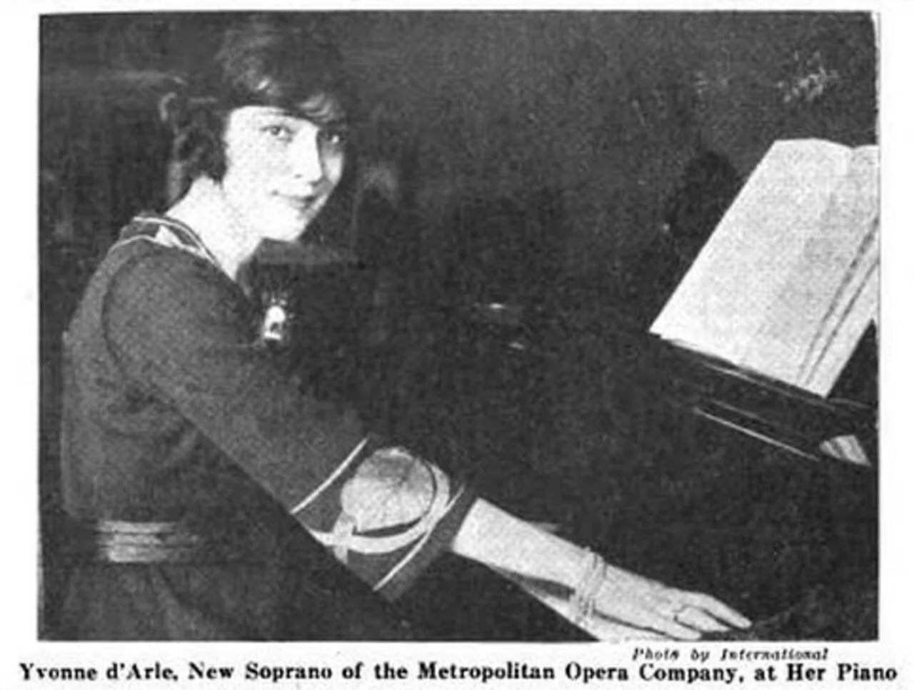 Portrait of Yvonne D'Arle (1898–1977) – memorial page
