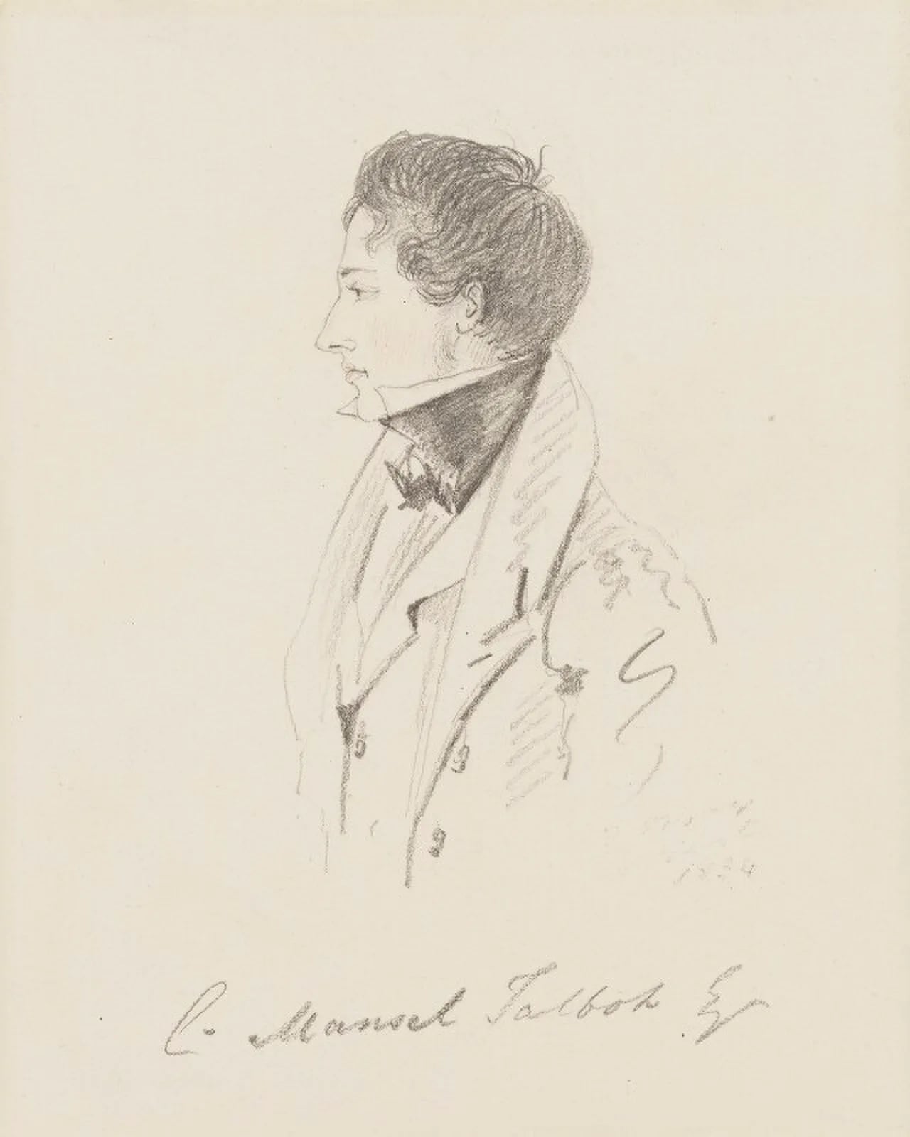 Porträt von Christopher Rice Mansel Talbot (1803–1890) – Gedenkseite