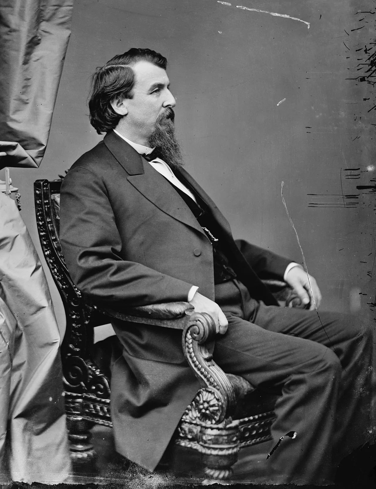 Portrait of James M. Cavanaugh (1823–1879) – memorial page