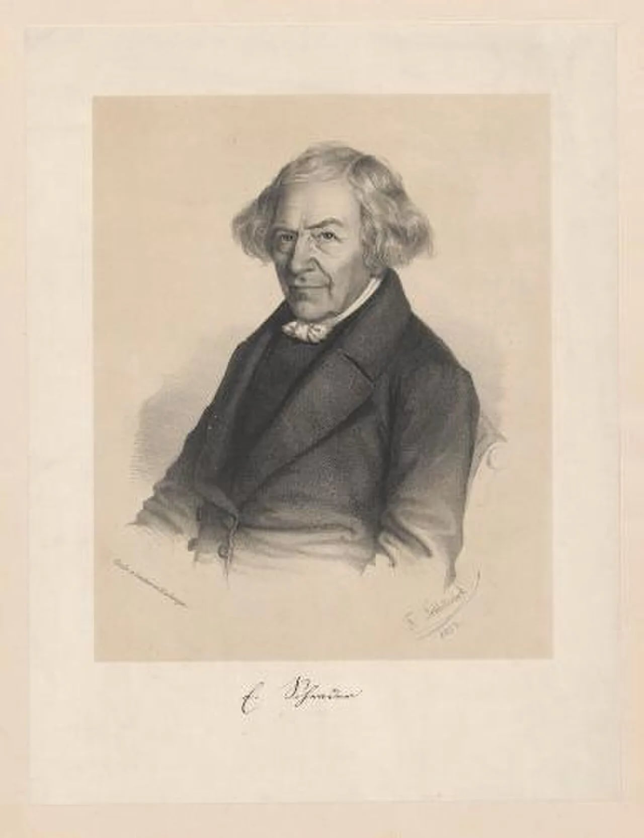 Portrait of Eduard von Schrader (1779–1860) – memorial page
