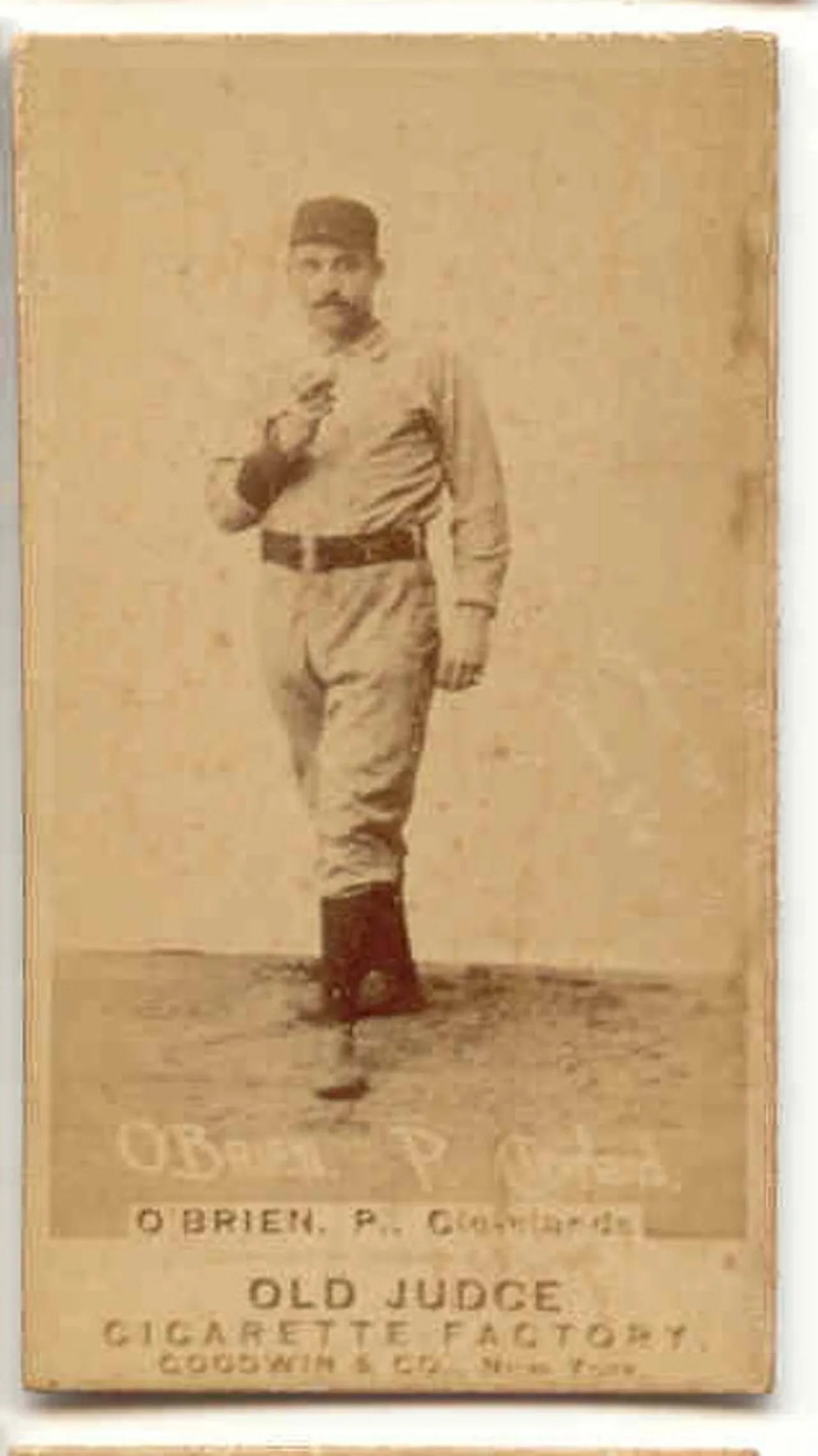 Porträt von Cinders O'Brien (1867–1892) – Gedenkseite