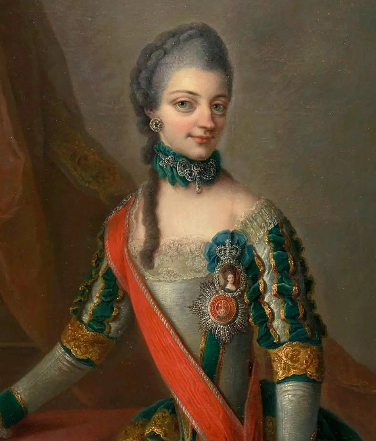 Porträt von Christiane zu Mecklenburg (1735–1794) – Gedenkseite