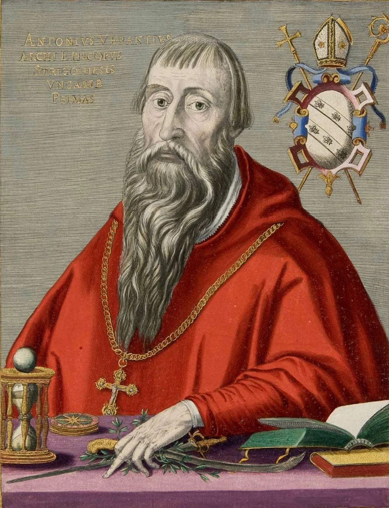 Porträt von Antun Vrančić (1504–1573) – Gedenkseite