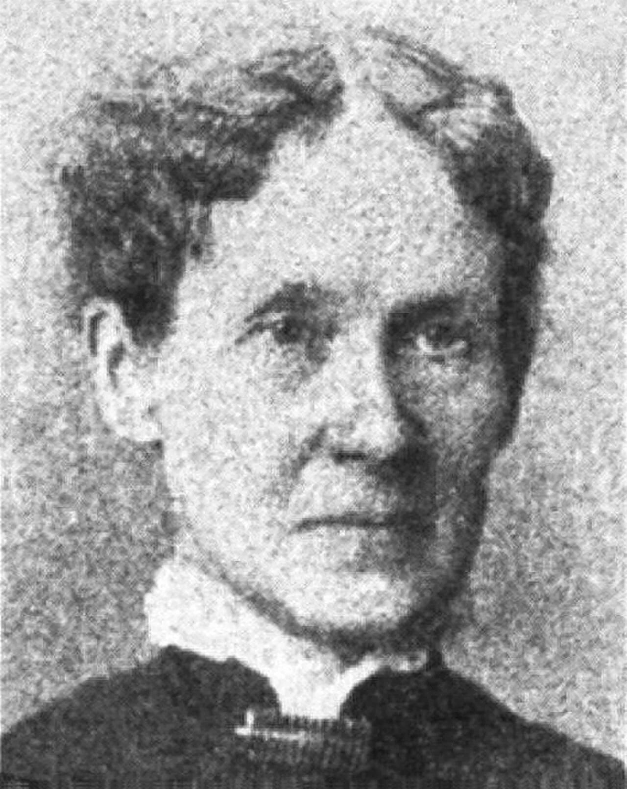 Porträt von Clara C. M. Cannon (1839–1926) – Gedenkseite