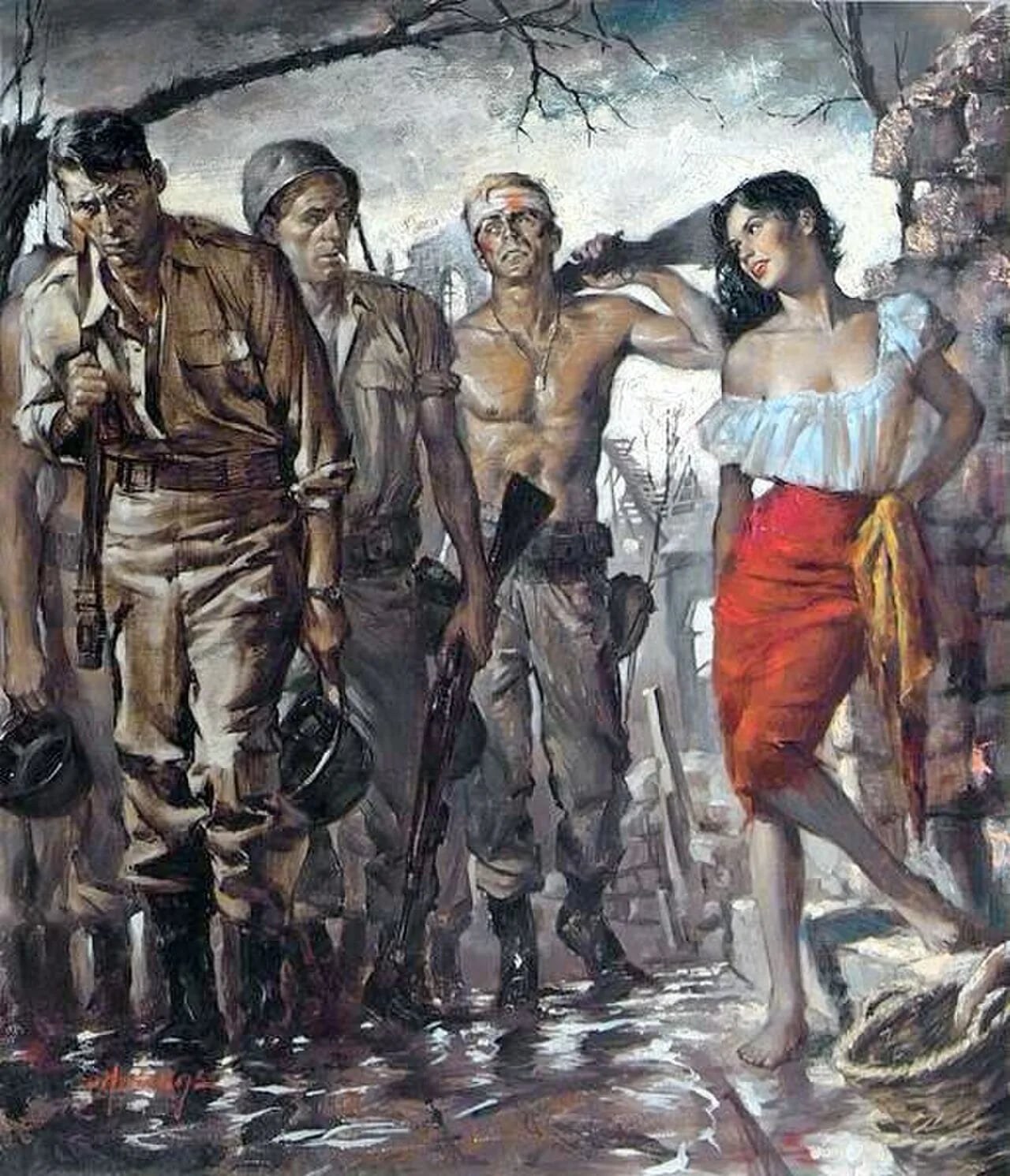 Porträt von Clark Hulings (1922–2011) – Gedenkseite