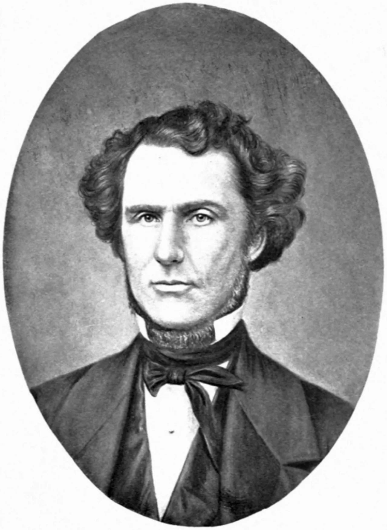 Porträt von Clark T. Hinman (1819–1854) – Gedenkseite