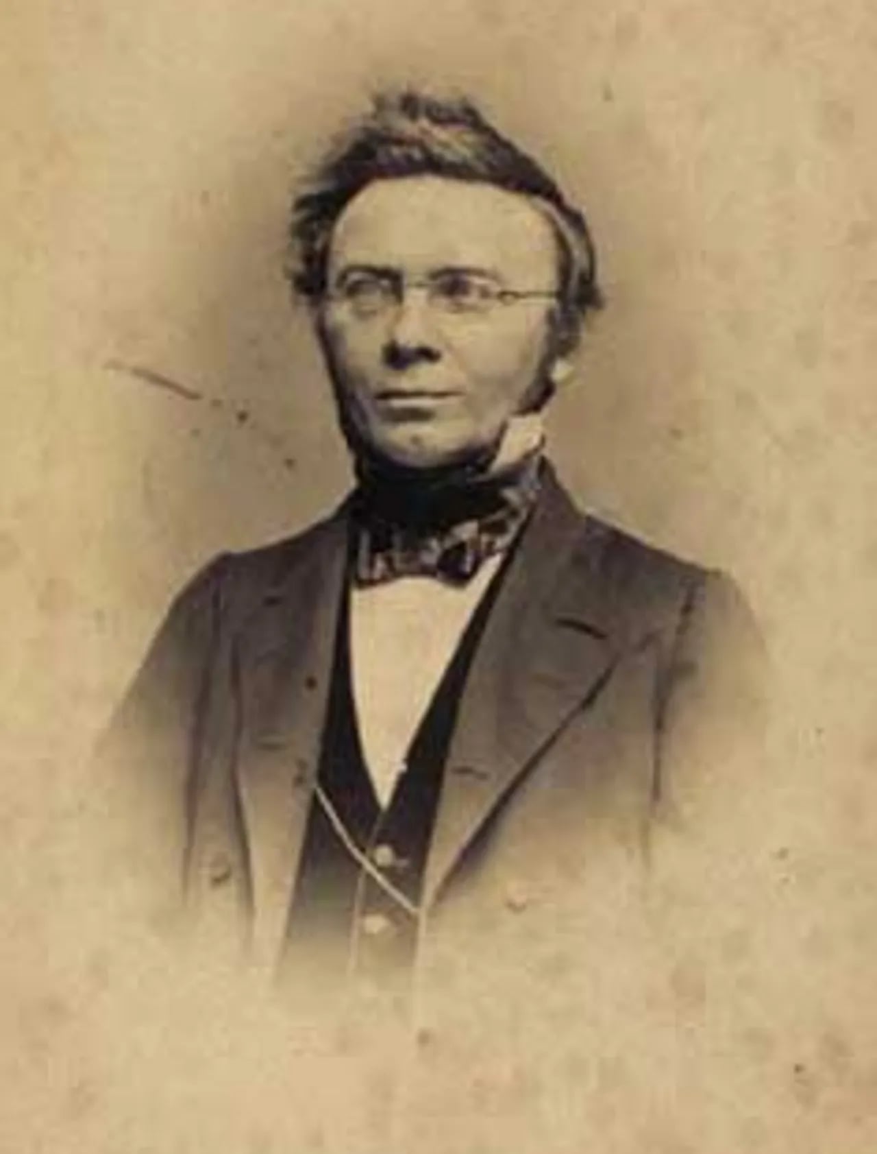 Portrait of Christen Thomsen Barfoed (1815–1889) – memorial page