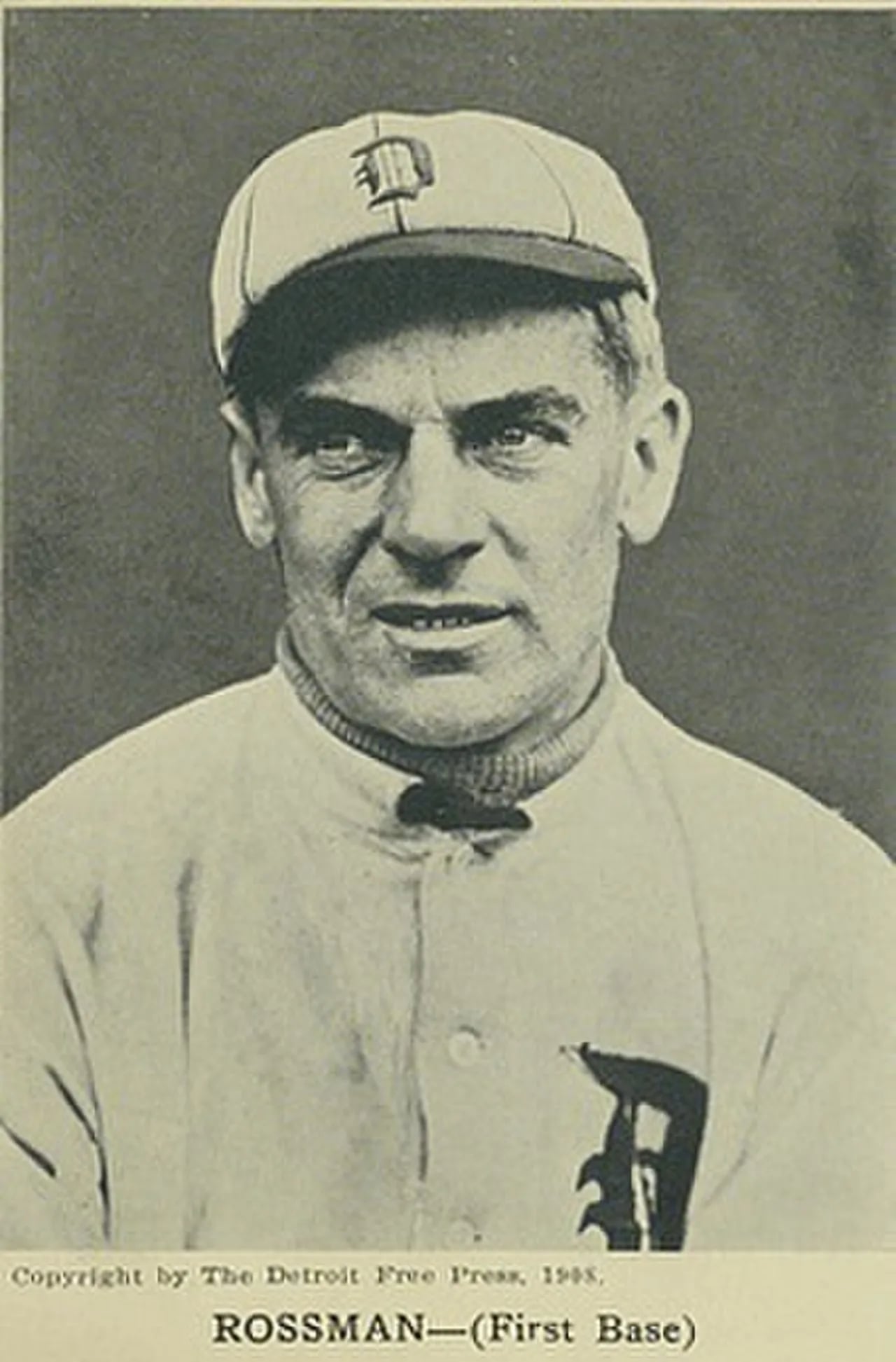 Portrait of Claude Rossman (1881–1928) – memorial page