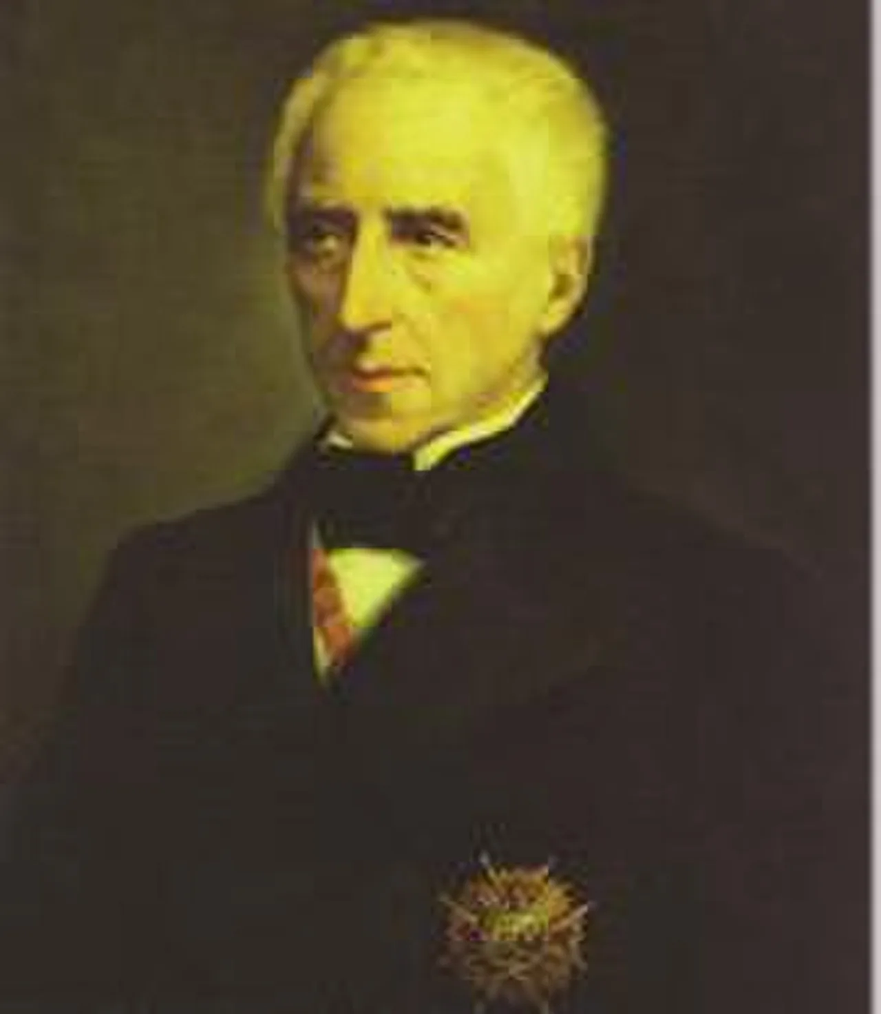 Porträt von Claudio Antón de Luzuriaga (1792–1874) – Gedenkseite