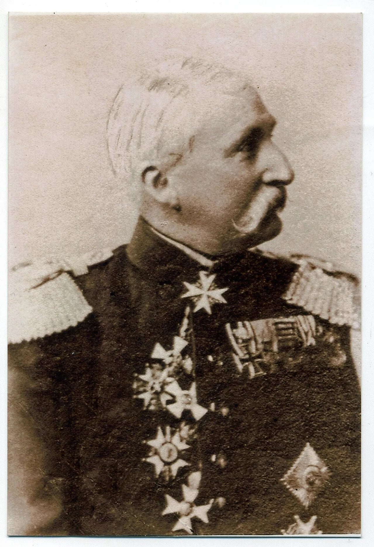 Porträt von Ernst Heinrich von Hagen (1831–1905) – Gedenkseite
