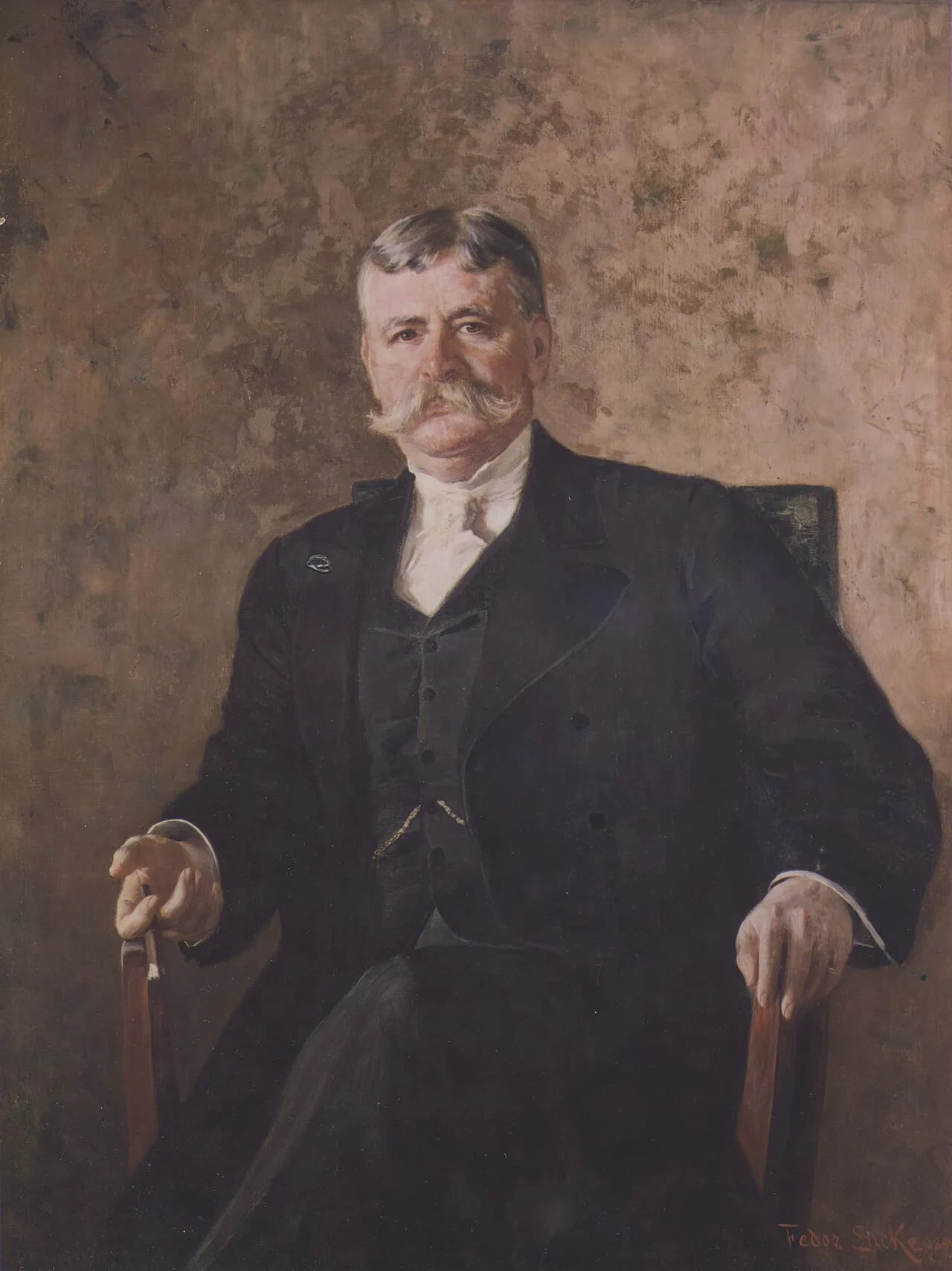 Porträt von Clement Griscom (1841–1912) – Gedenkseite