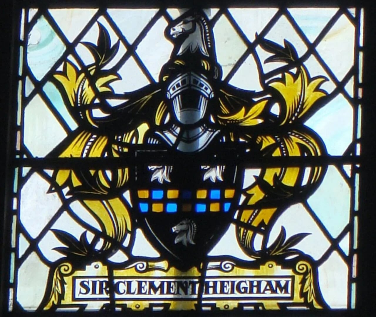 Porträt von Clement Heigham (1495–1571) – Gedenkseite