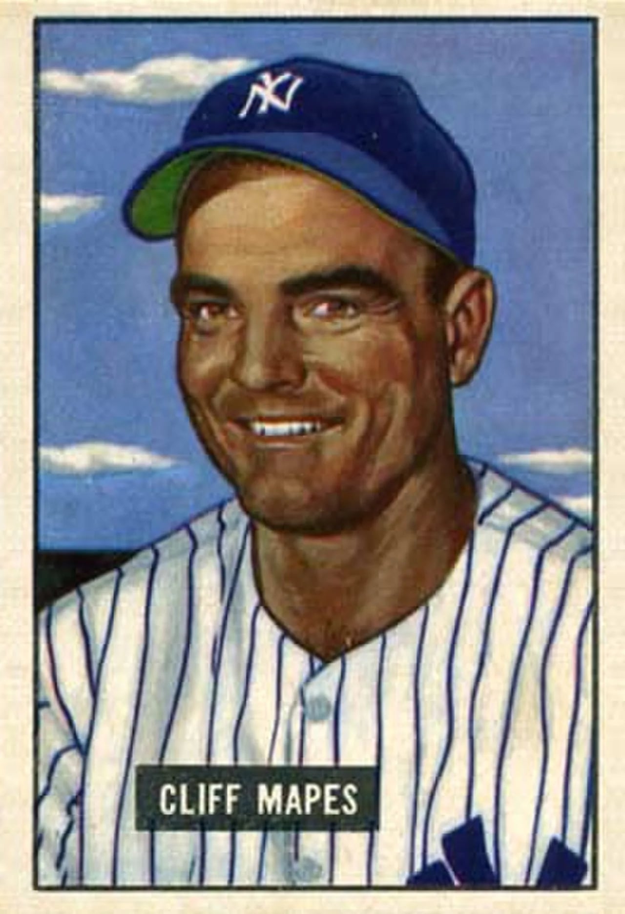 Porträt von Cliff Mapes (1922–1996) – Gedenkseite