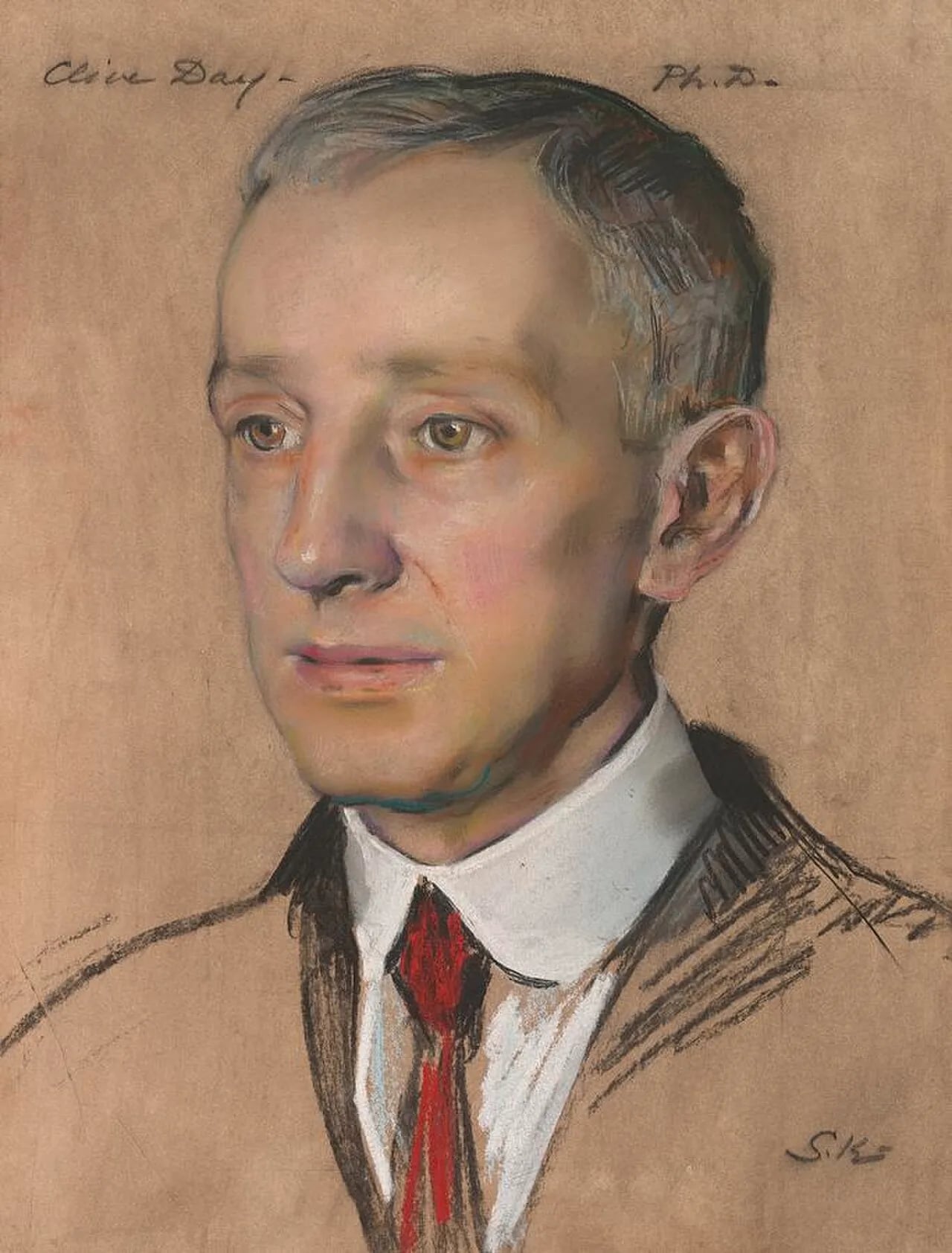 Portrait of Clive Day (1871–1951) – memorial page