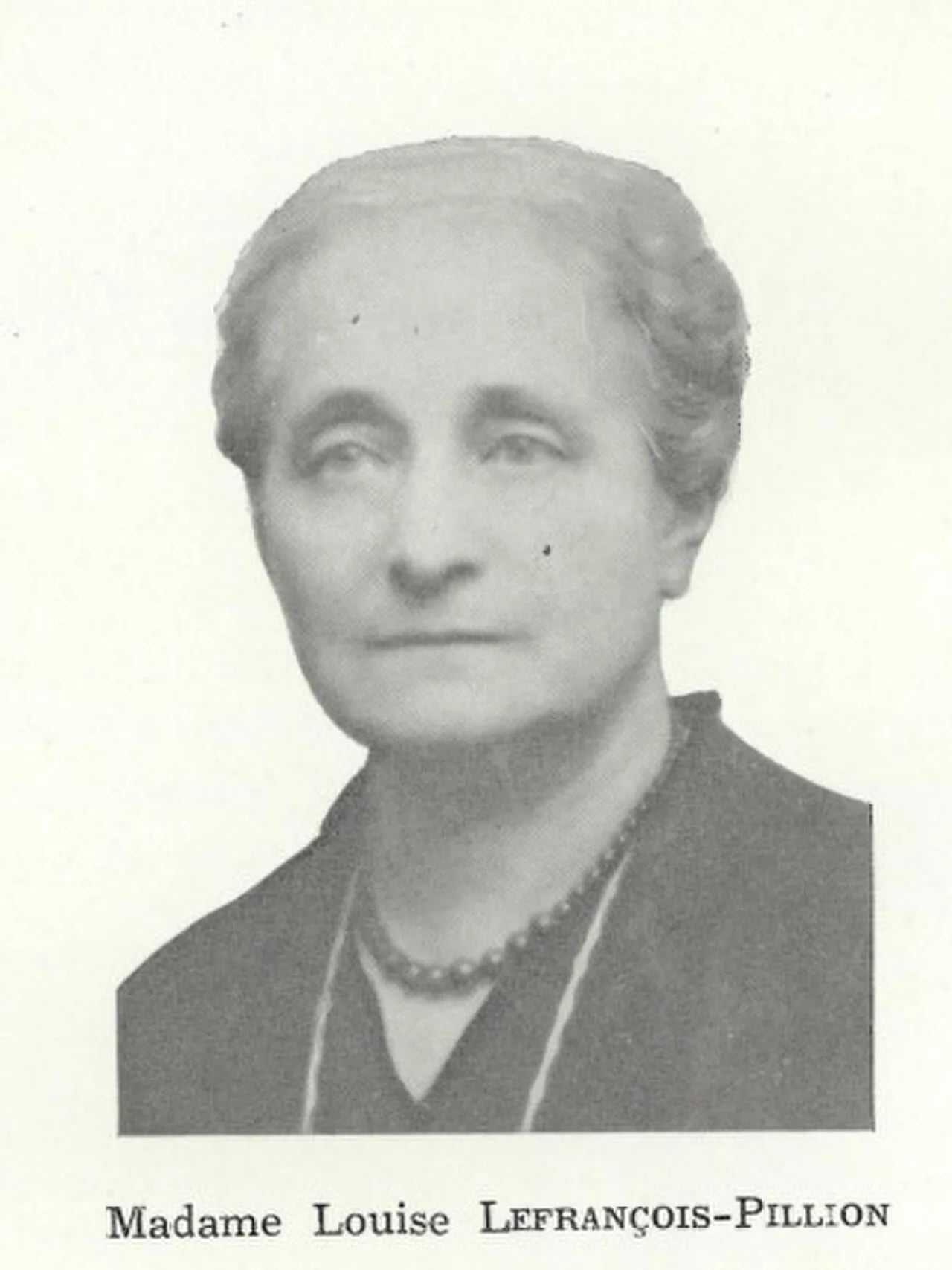 Portrait of Louise Lefrançois-Pillion (1871–1959) – memorial page