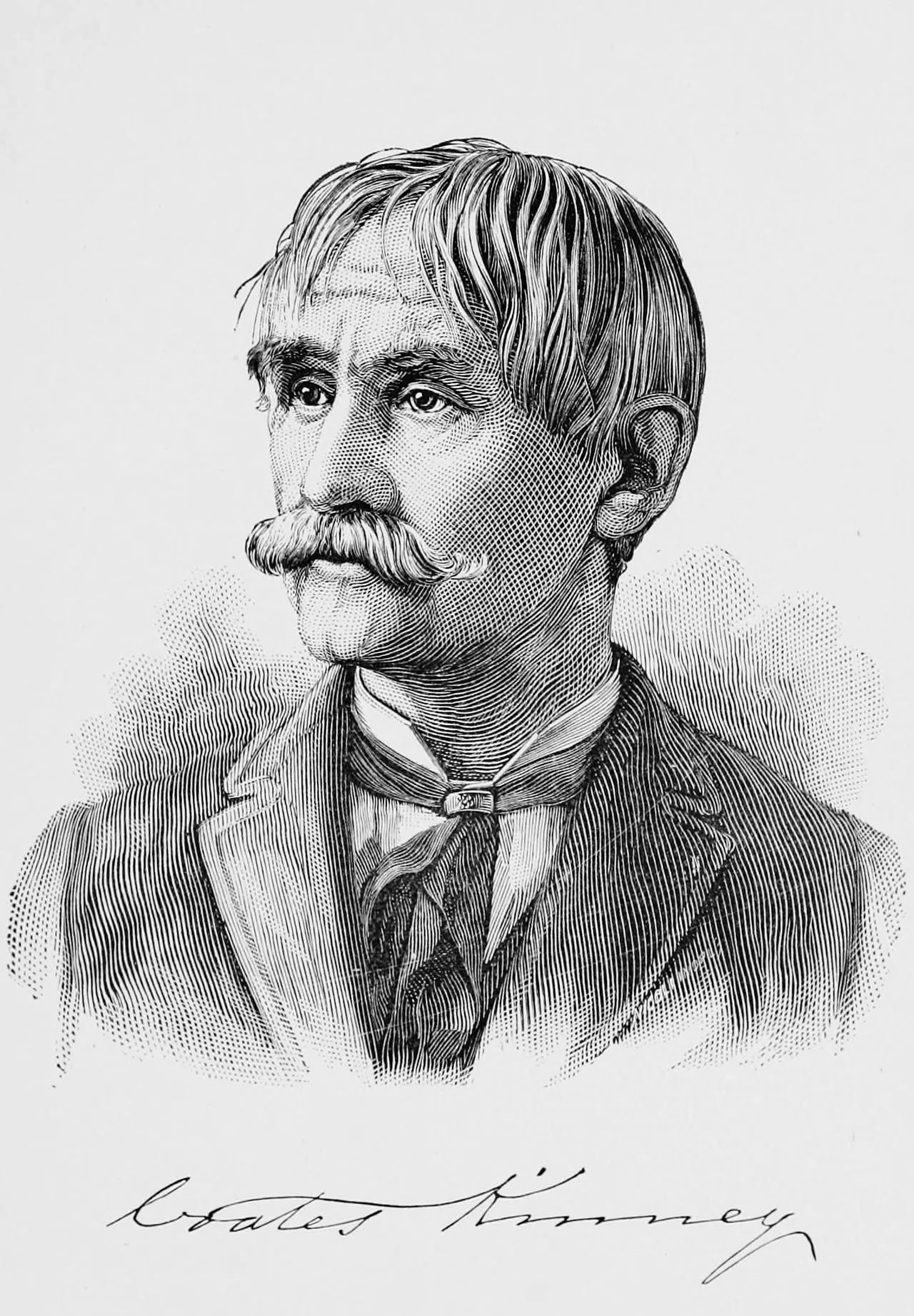 Porträt von Coates Kinney (1826–1904) – Gedenkseite