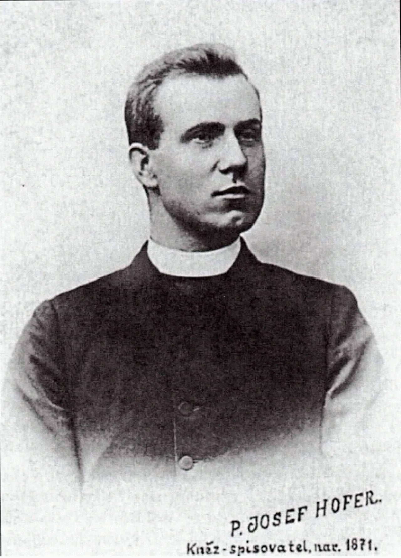 Portrait of Josef Hofer (1871–1947) – memorial page