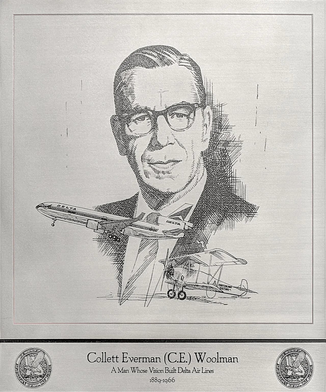 Portrait of Collett E. Woolman (1889–1966) – memorial page