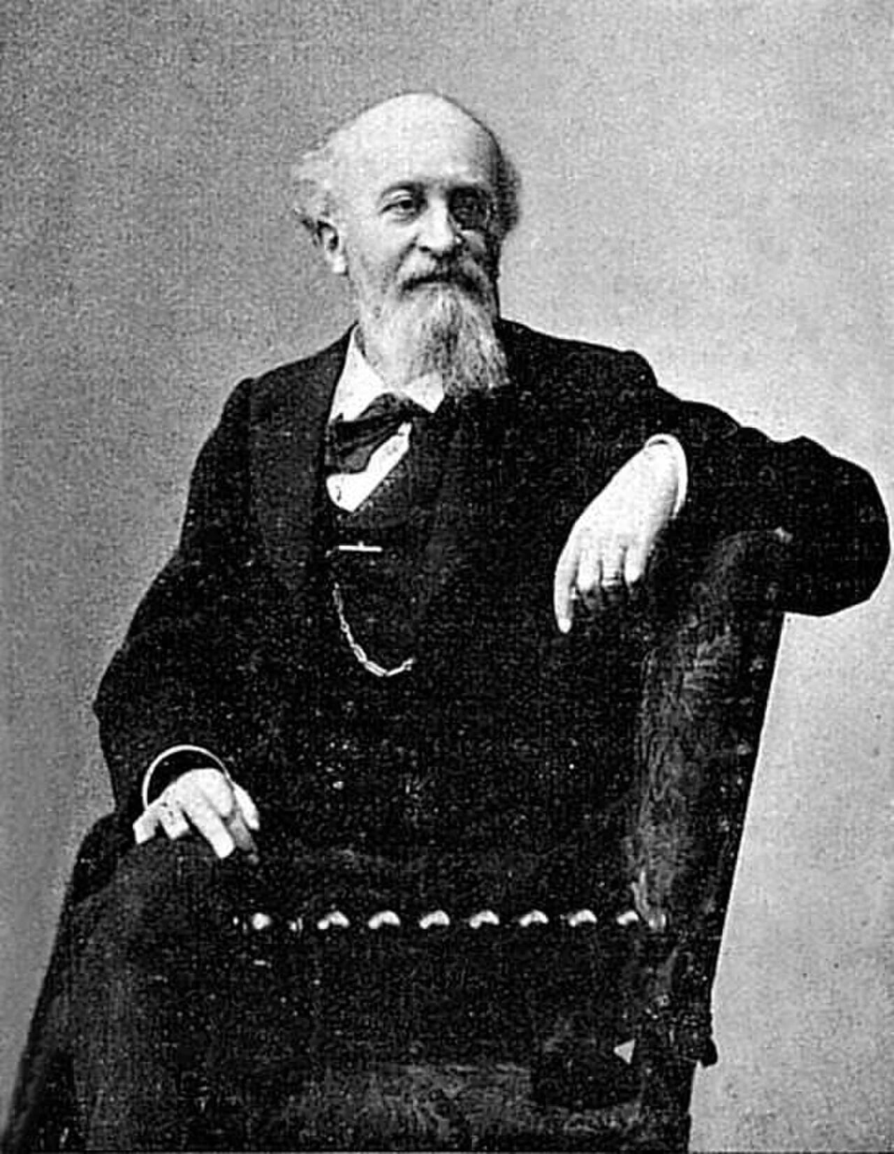 Portrait of Gaston Paris (1839–1903) – memorial page