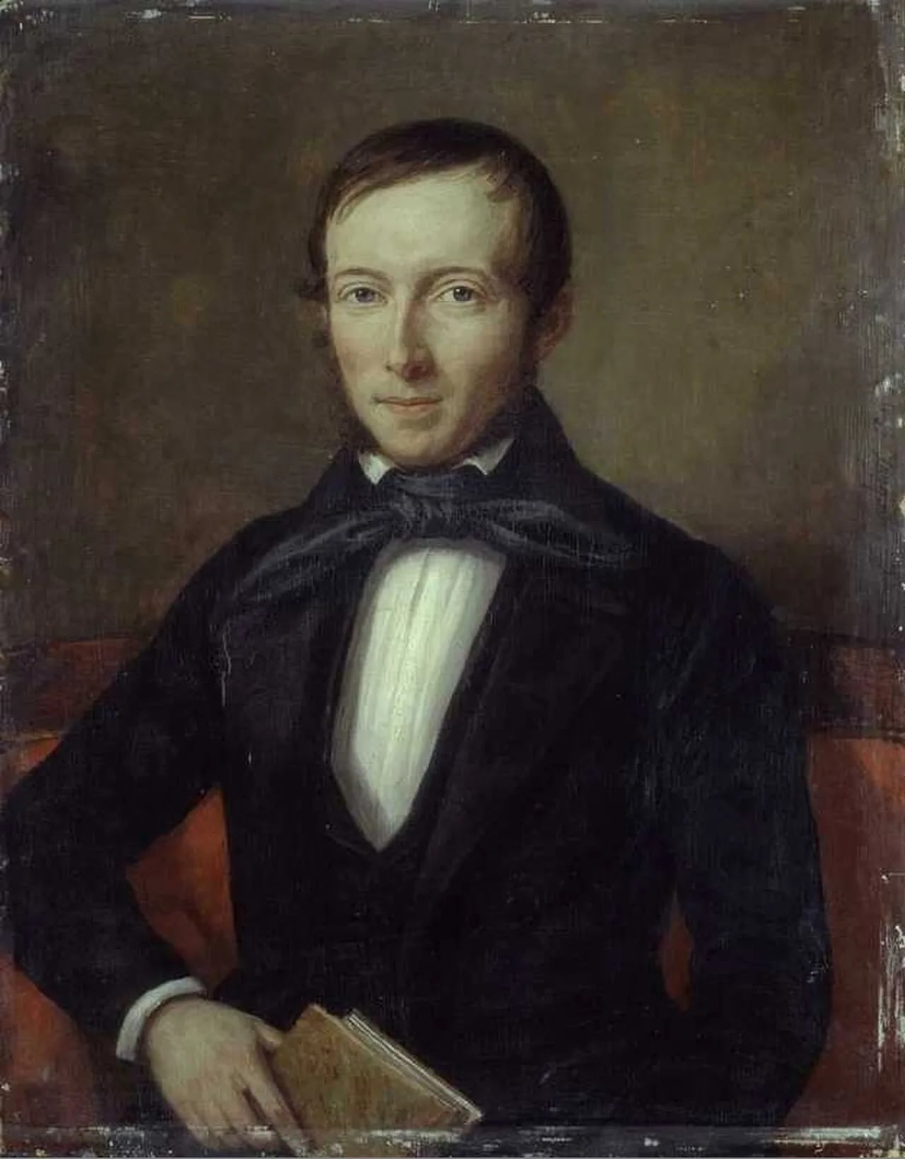 Porträt von Peter Jonas Collett (1813–1851) – Gedenkseite