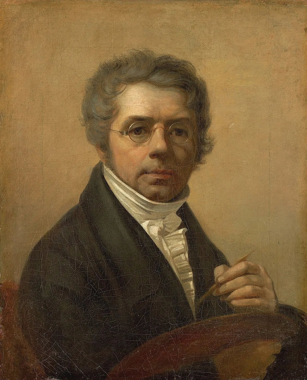 Porträt von Alexei Gawrilowitsch Wenezianow (1780–1847) – Gedenkseite