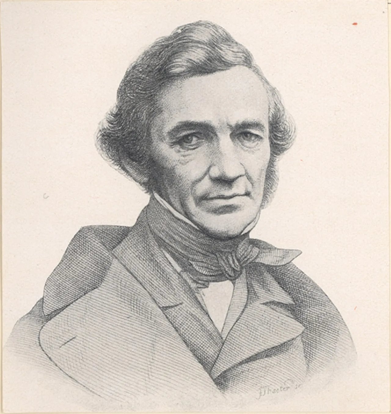Porträt von Ernst Rietschel (1804–1861) – Gedenkseite