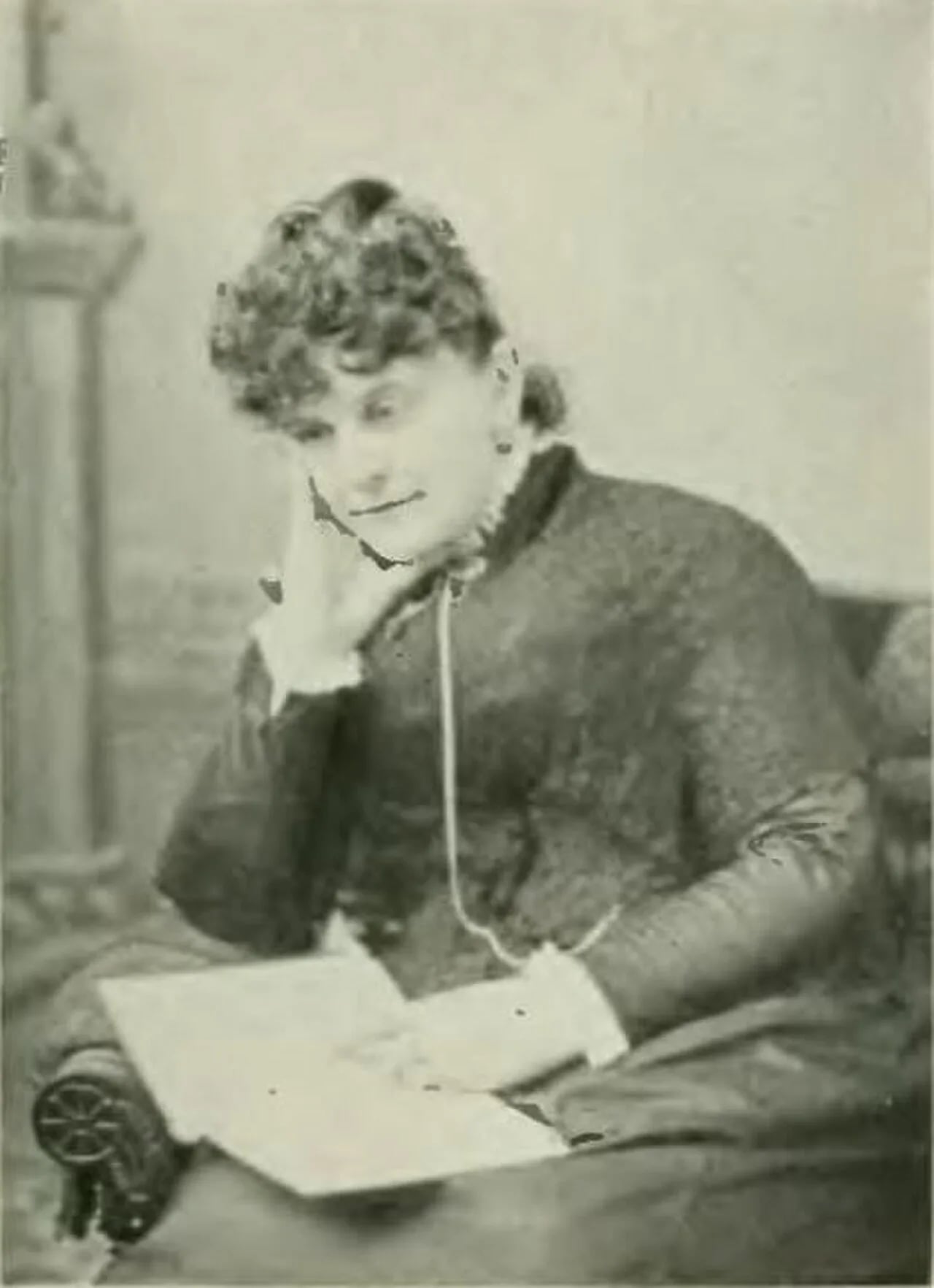Porträt von Addie C. Strong Engle (1845–1926) – Gedenkseite