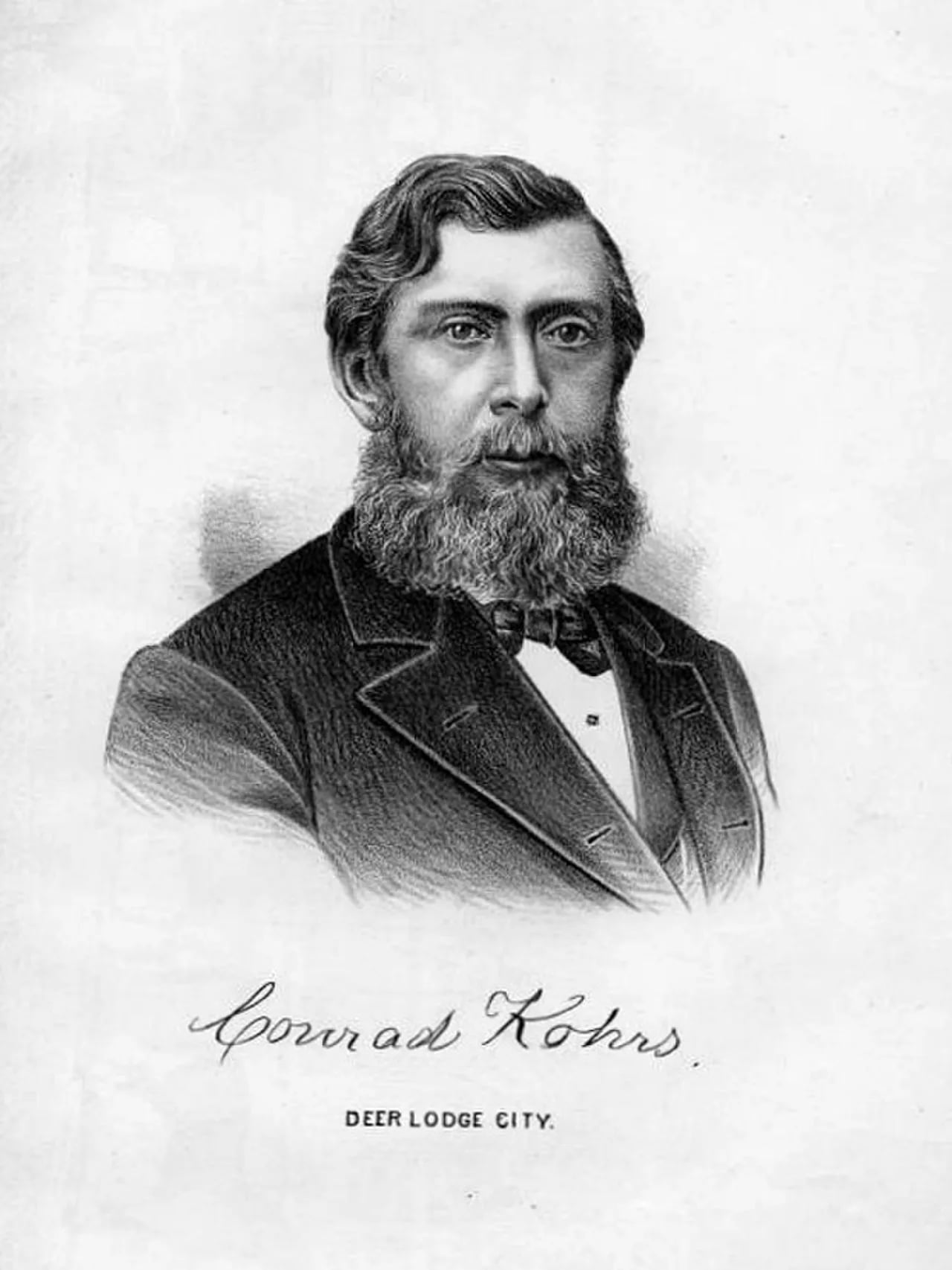 Portrait of Conrad Kohrs (1835–1920) – memorial page