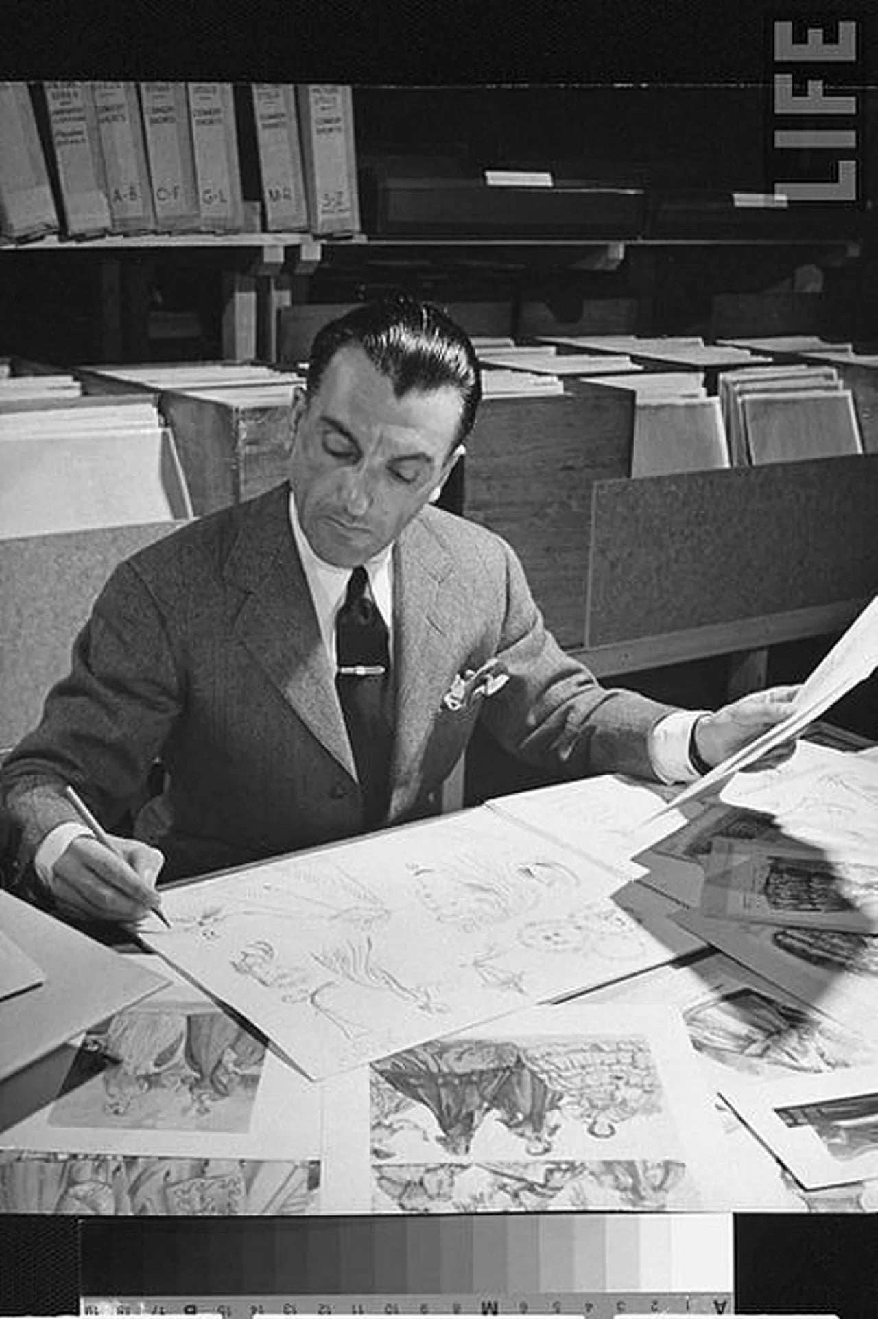 Portrait of Constantin Alajalov (1900–1987) – memorial page