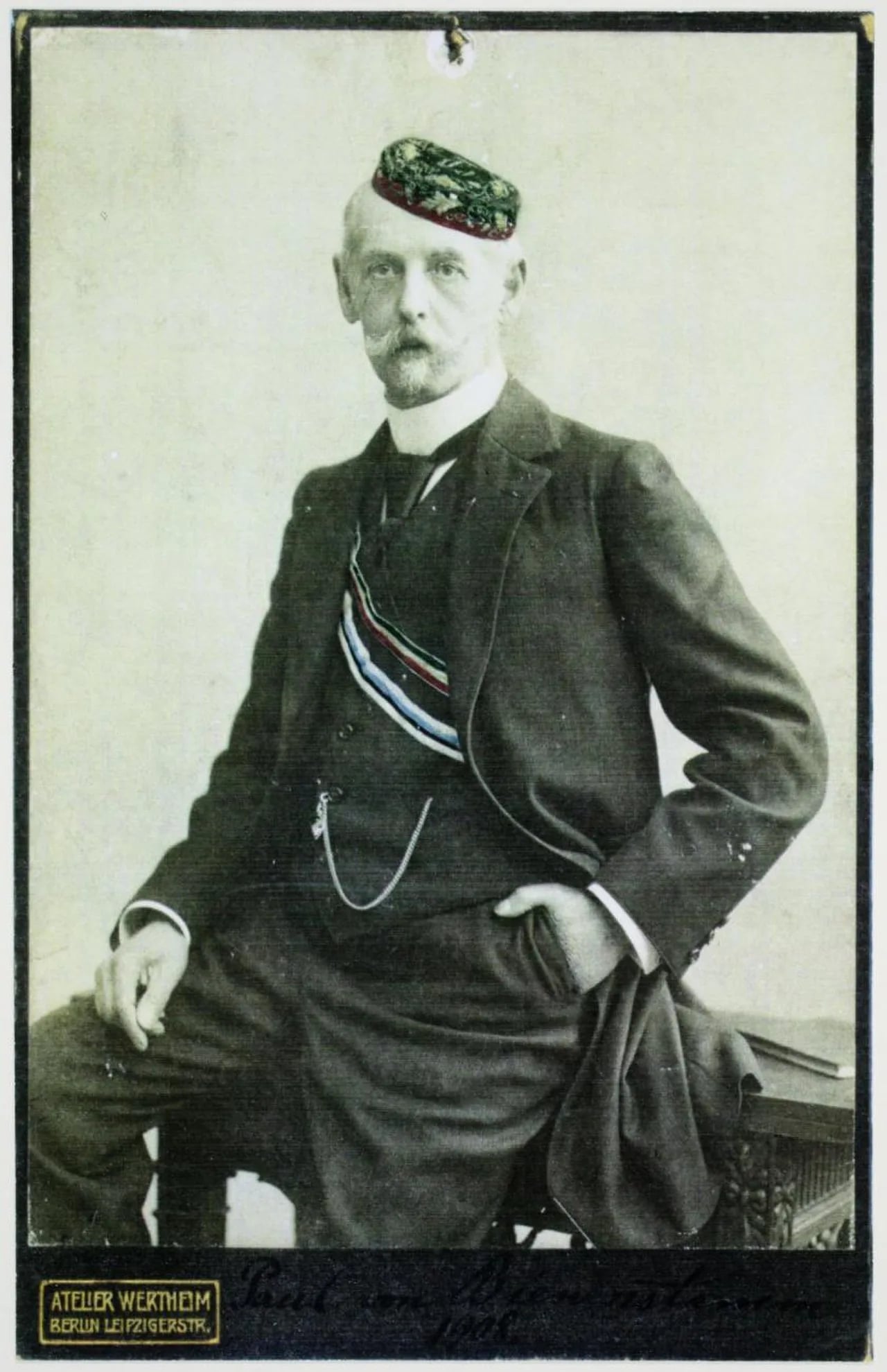 Portrait of Paul von Bienenstamm (1843–1911) – memorial page