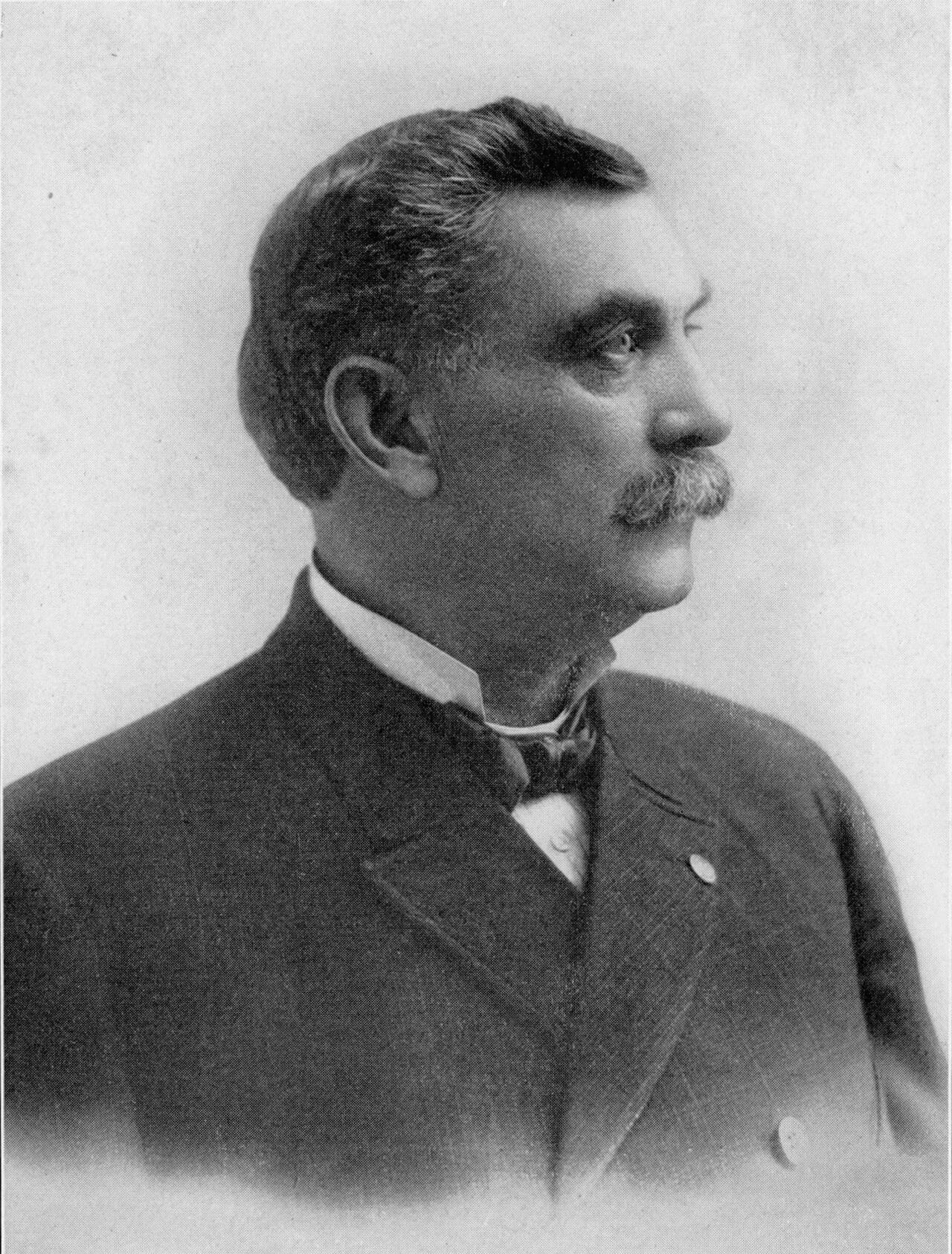 Porträt von James A. Clough (1850–1917) – Gedenkseite