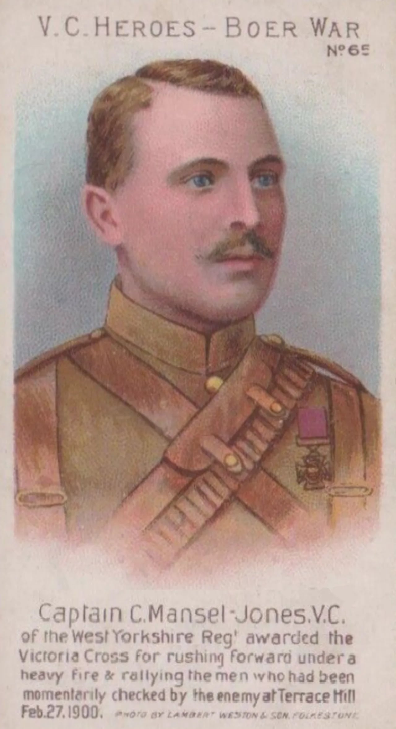 Portrait of Conwyn Mansel-Jones (1871–1942) – memorial page