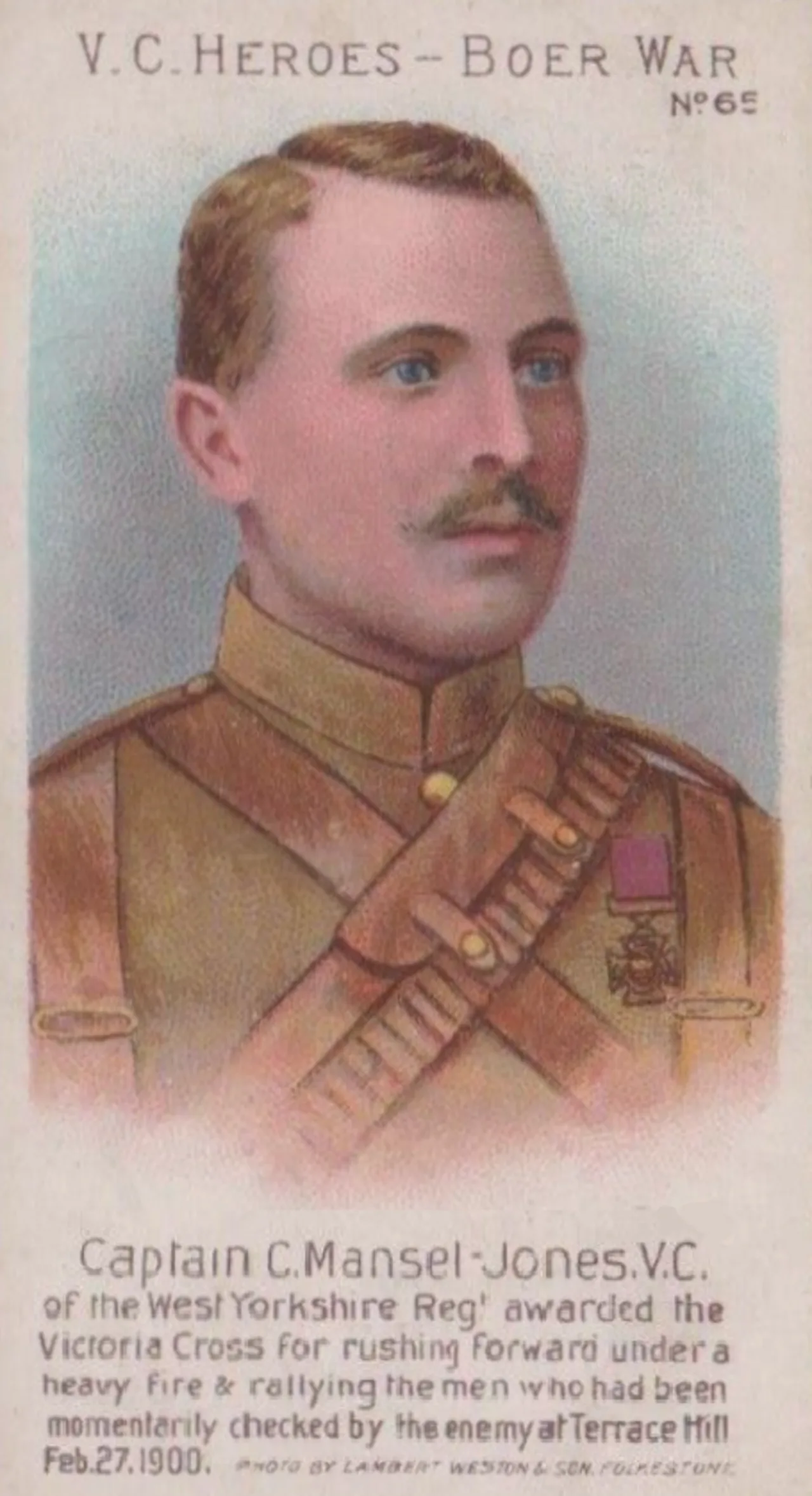 Portrait of Conwyn Mansel-Jones (1871–1942) – memorial page